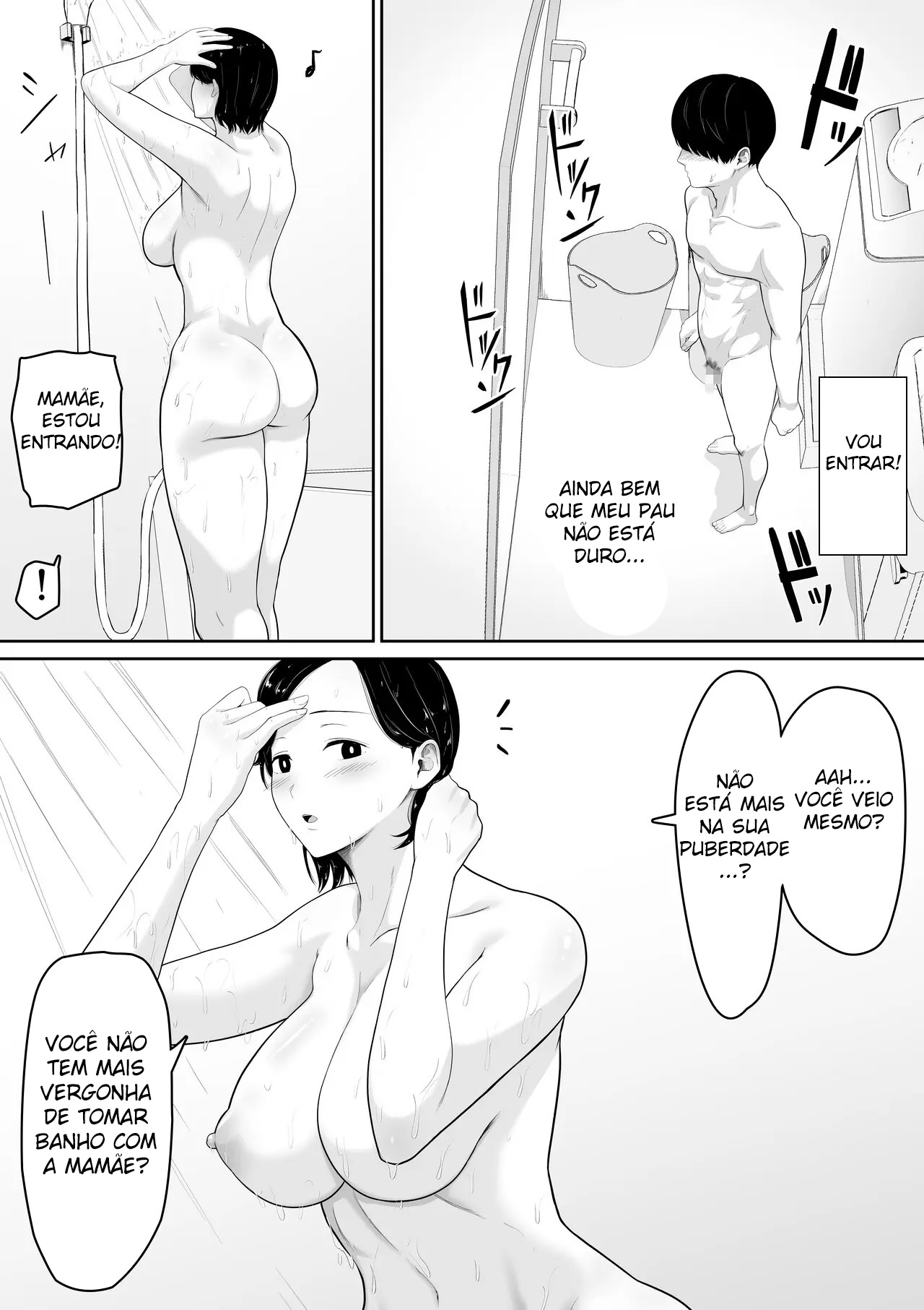 Eu Li Em Um Mangá Hentai Que, Se Você Pedir, Elas Deixam Você Transar, Então Tentei Pedir para a Minha Mãe - 6