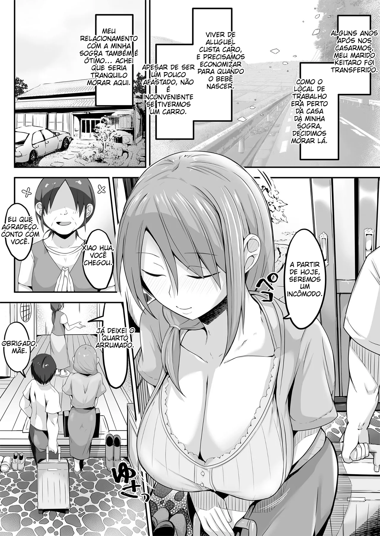 Netorare: Esposa Peituda se Envolve com Homem do Interior - 2