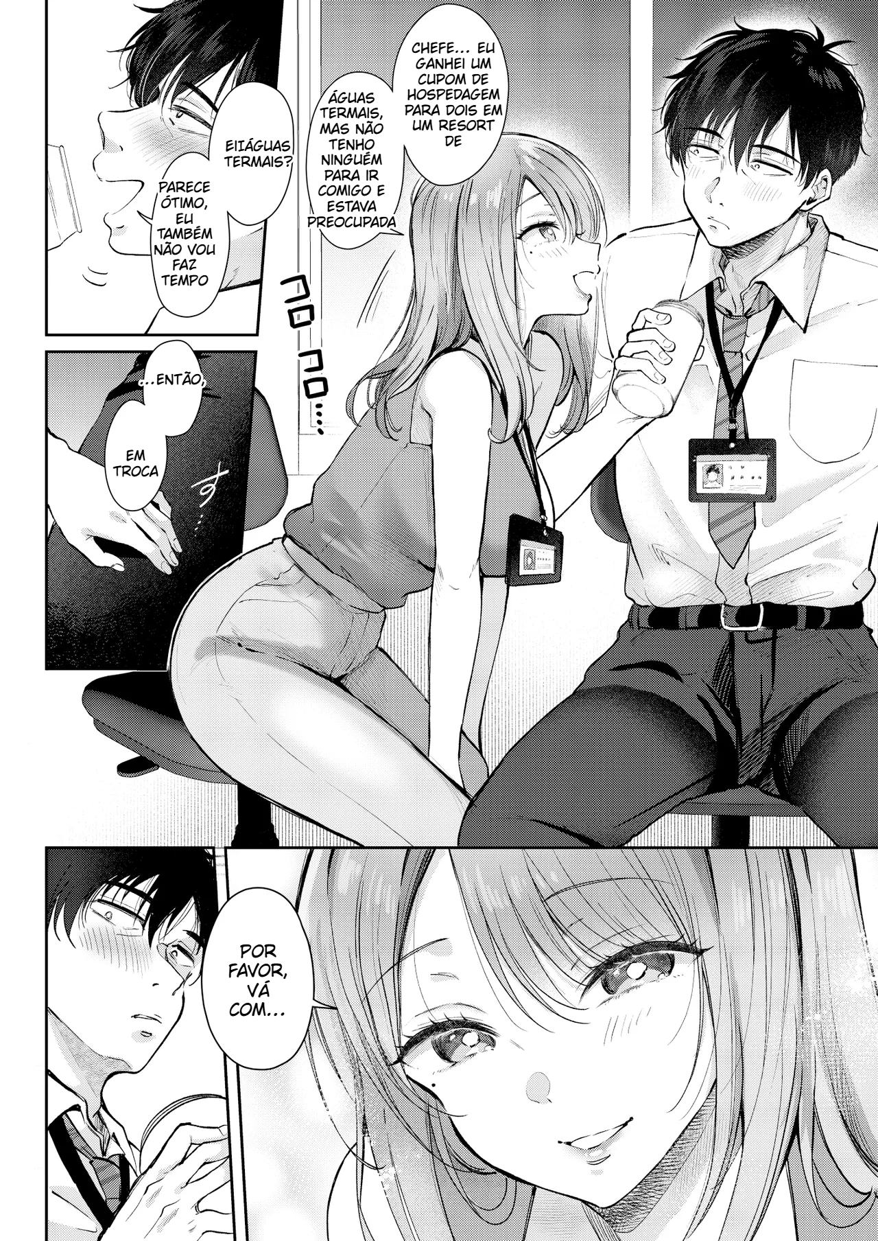 Feriado nas águas termais com uma subordinada nada inocente