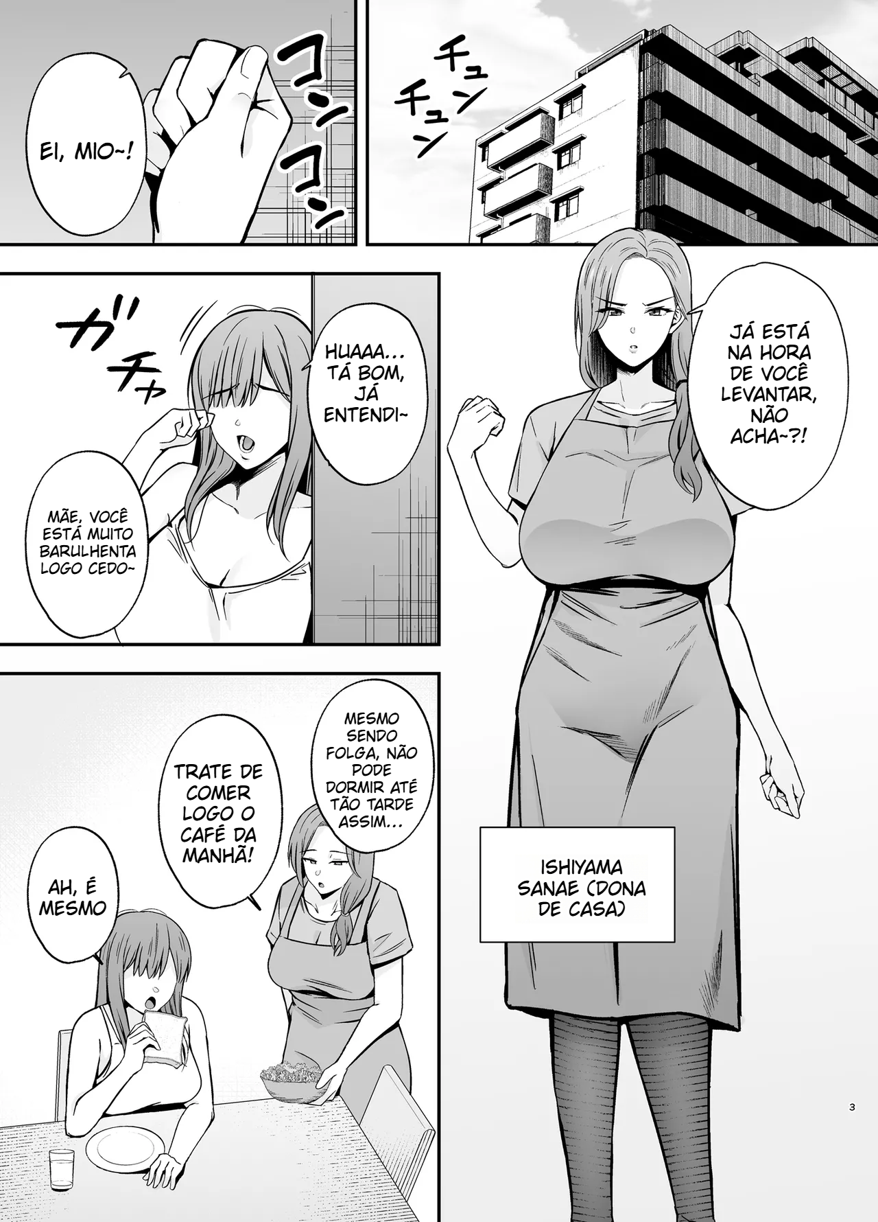 ~Uma Mãe Que É Abraçada Por Um Homem Sedutor No Lugar De Sua Filha~ - 2