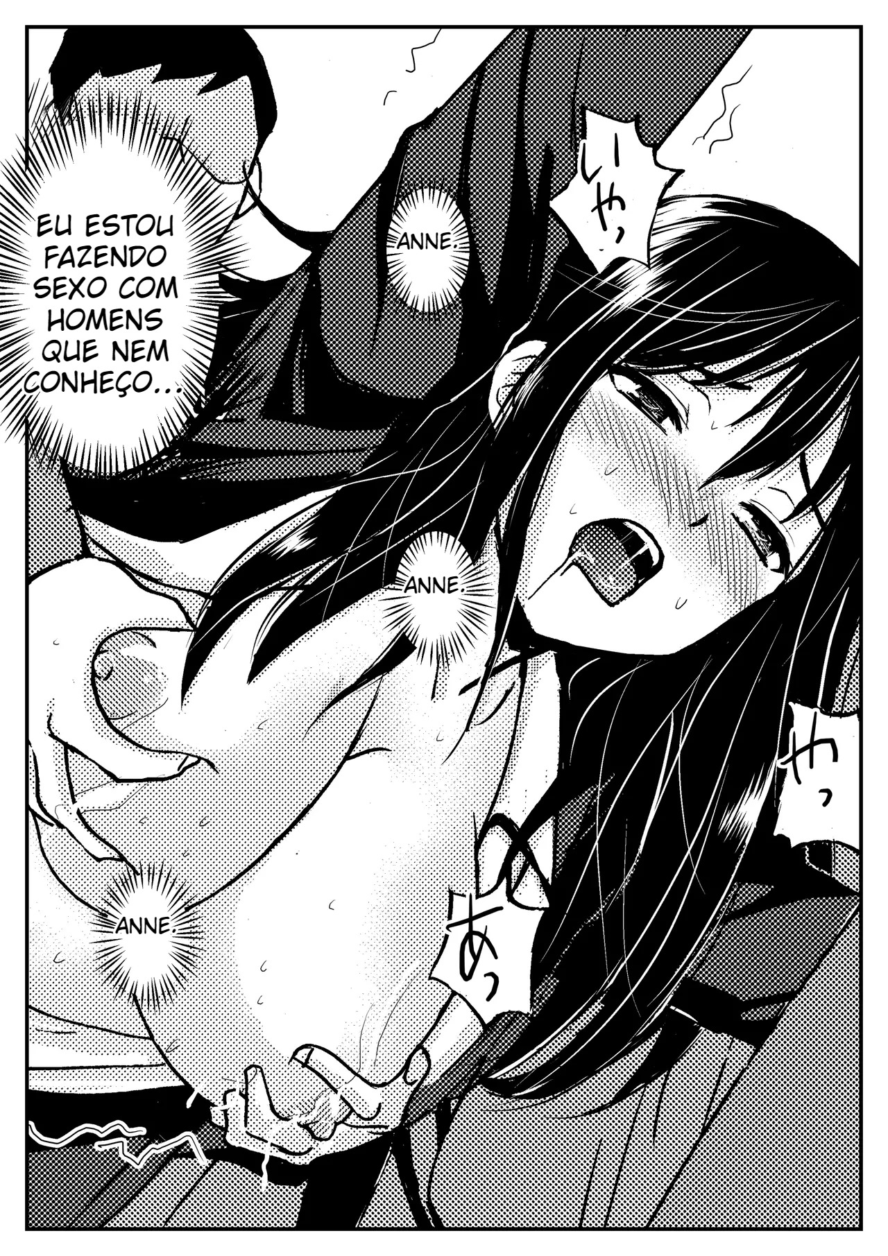 A vadia que me deixou completamente molhado