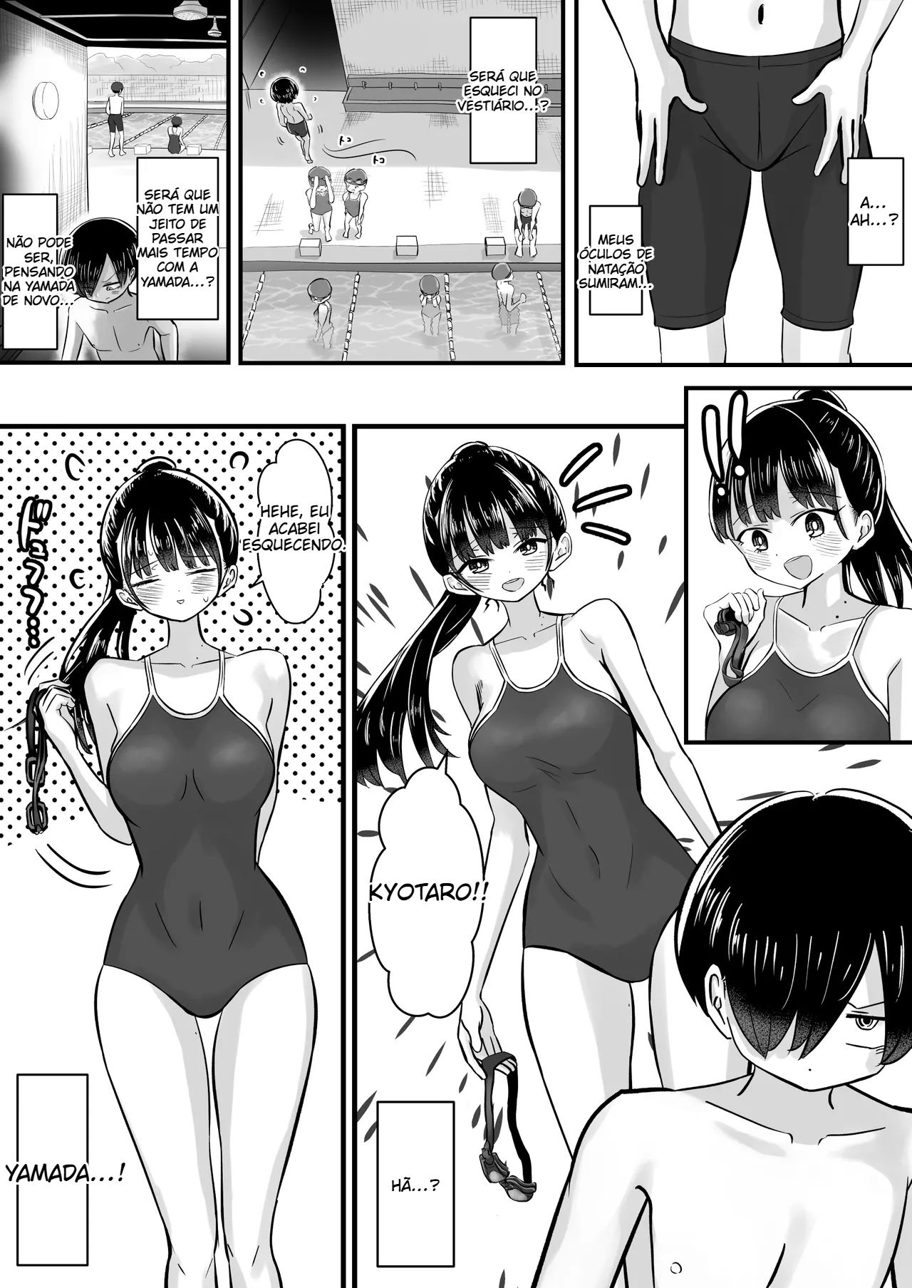 Matei aula de natação pra fazer um sexo gostoso com minha namorada - 4