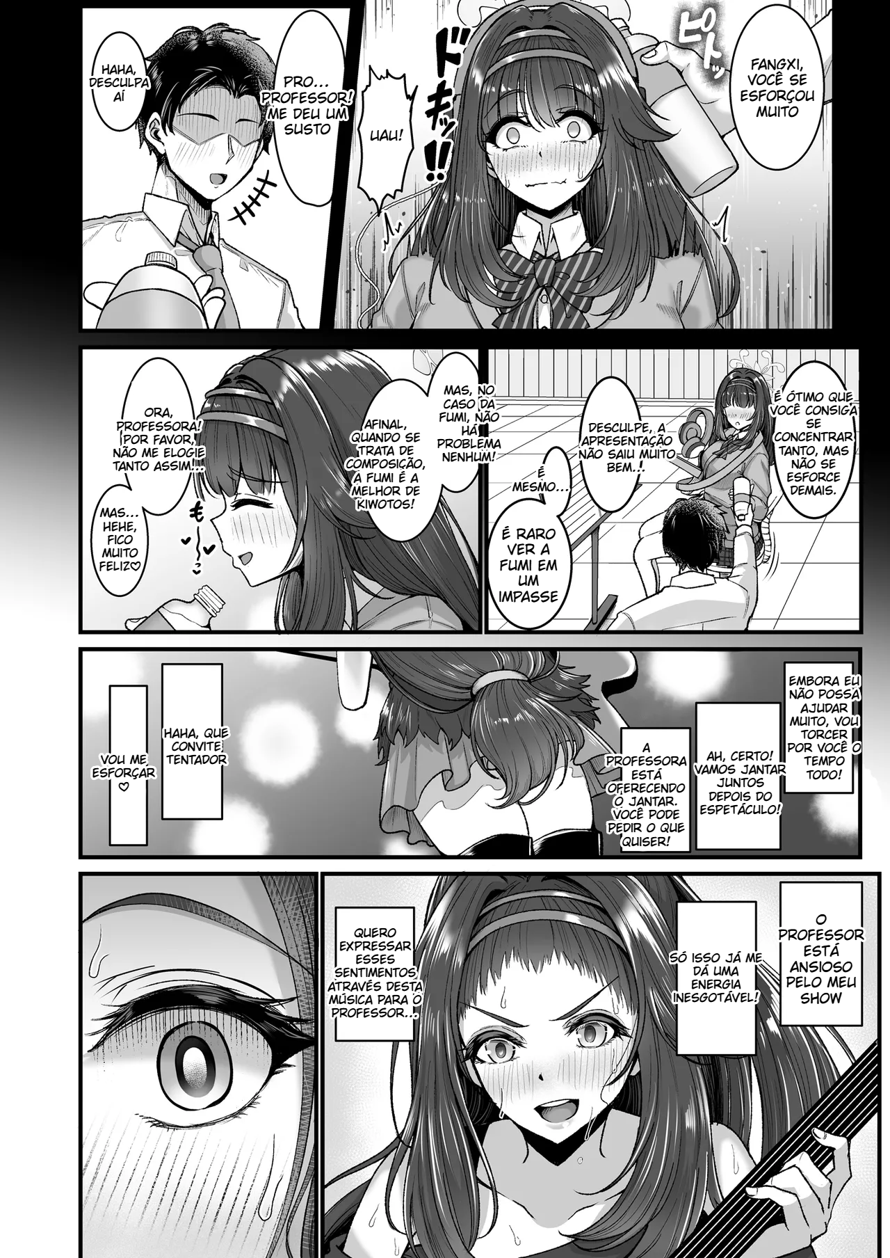 [At uttakatta] Totomiya-sensei, você só precisa se concentrar na Tsumugi.