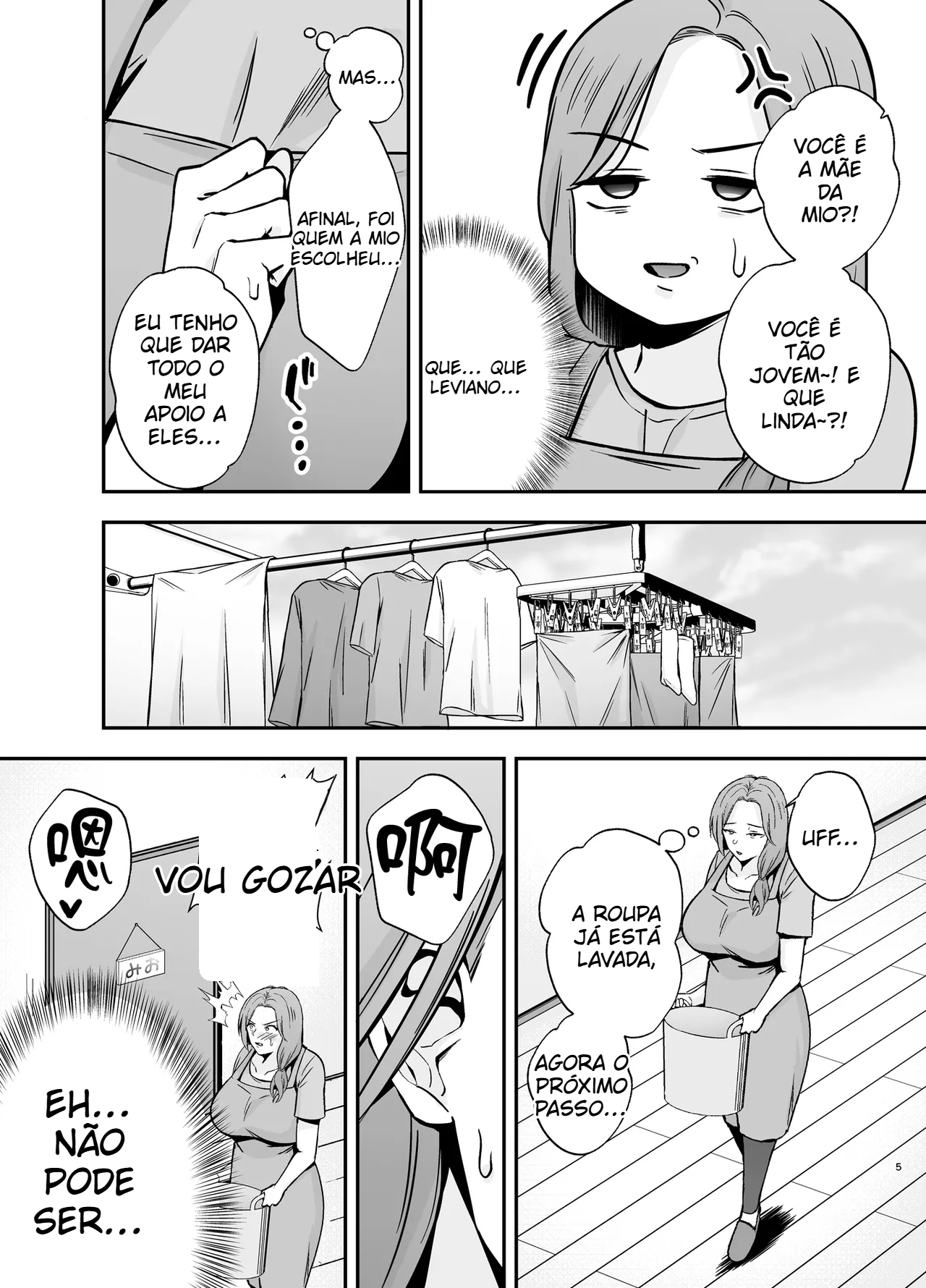 ~Uma Mãe Que É Abraçada Por Um Homem Sedutor No Lugar De Sua Filha~ - 4