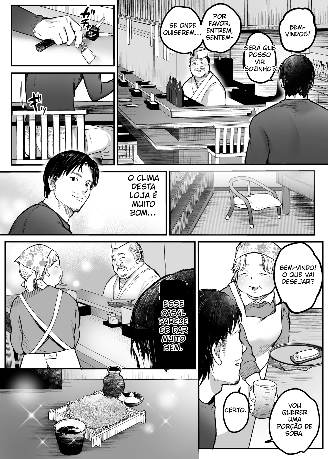 (Misaoka) ~A Jovem Esposa de um Restaurante de Soba na Montanha~ - 4