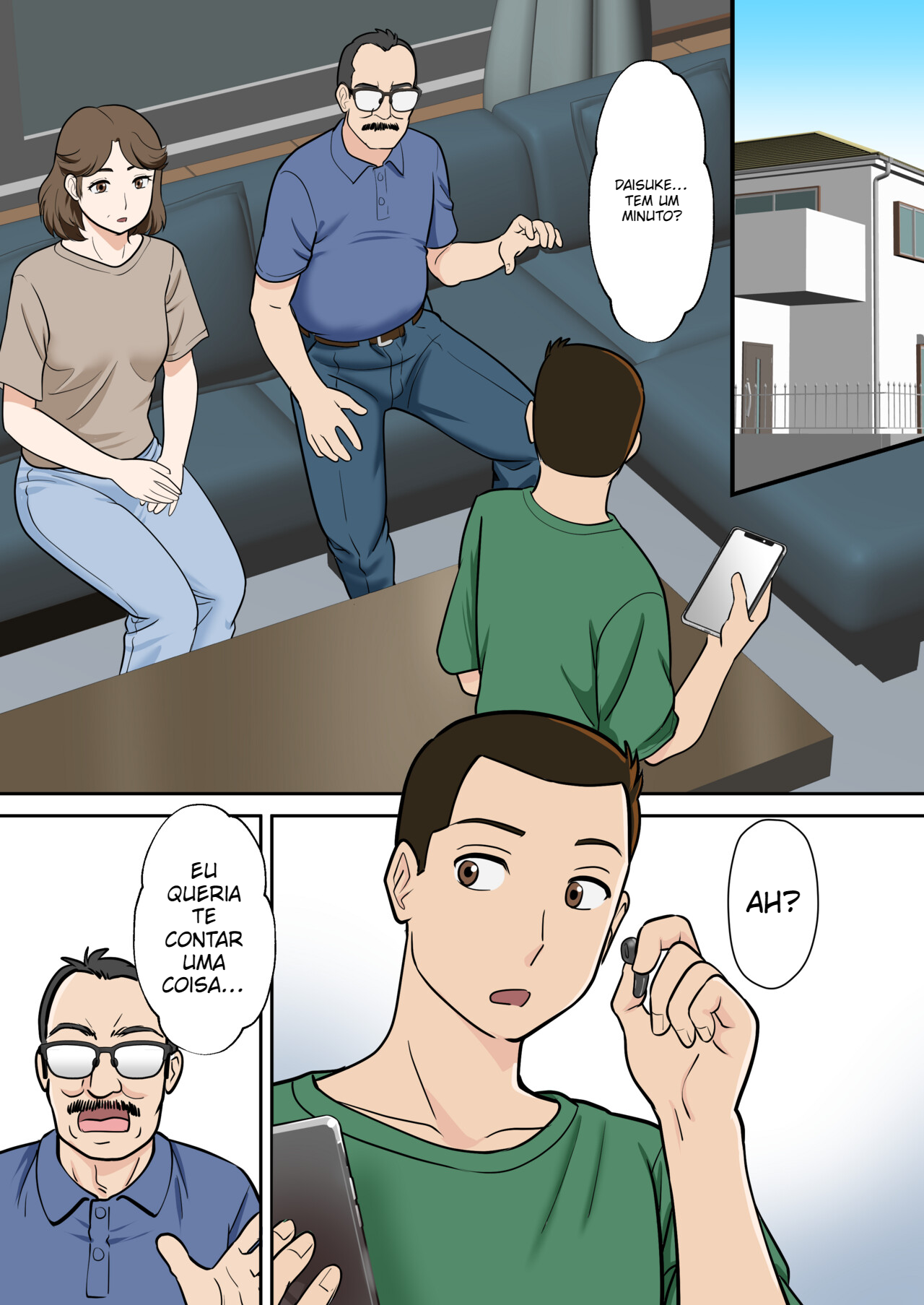 [Fuwatoro Opanchu Cake] Arafo-Kaachan no Ninkatsu! Donichi wa chichi to! Heijitsu wa… Musuko to!? - 4