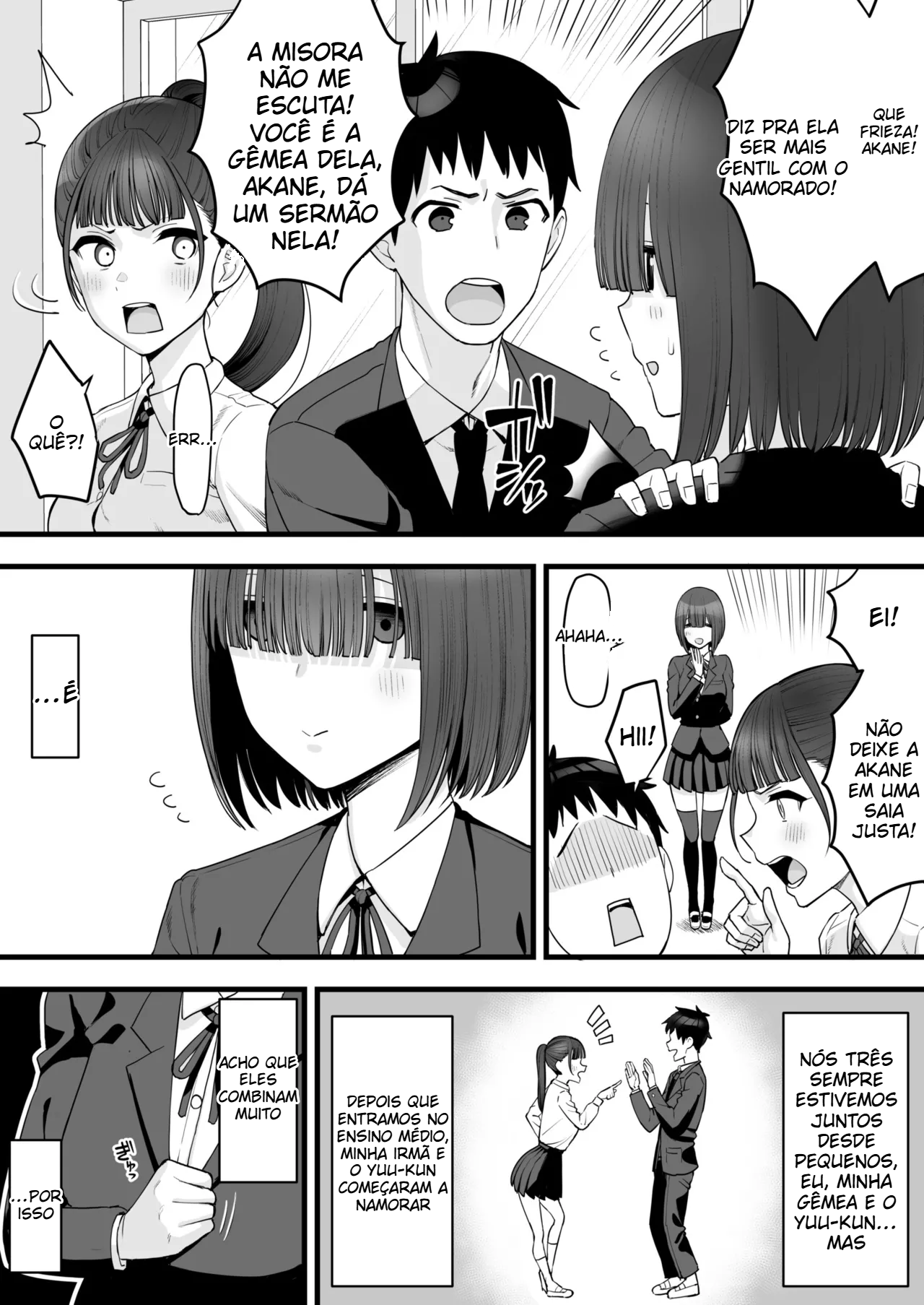 [Take Shinshi]  Gêmeas gostosas se tornaram brinquedos sexuais 1 - 4