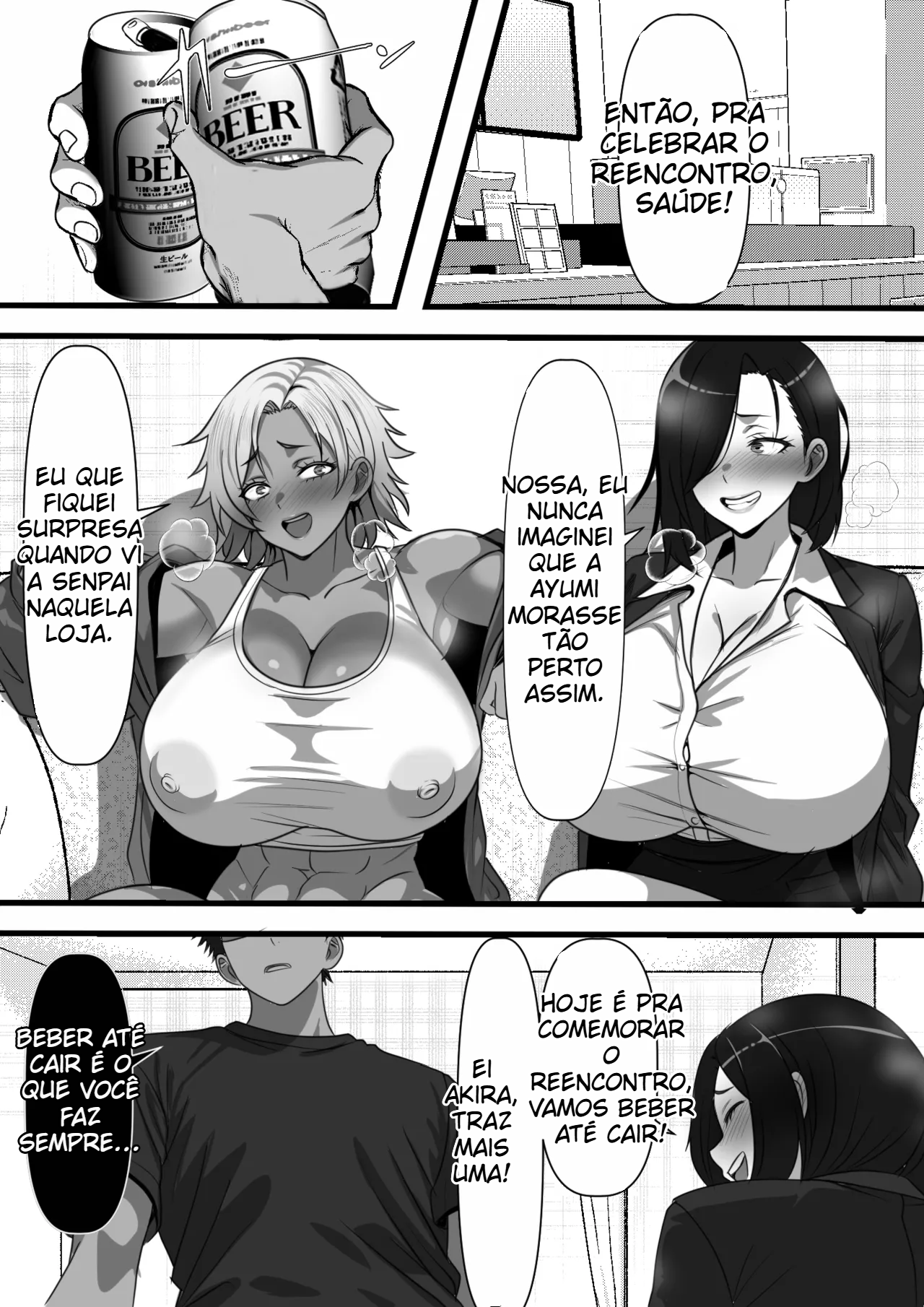 [Furitendou]  A história de como eu, um cara comum, engravidei a colega da minha mãe - 5