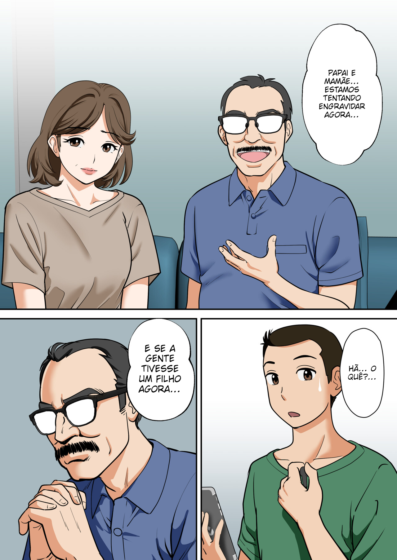 [Fuwatoro Opanchu Cake] Arafo-Kaachan no Ninkatsu! Donichi wa chichi to! Heijitsu wa… Musuko to!? - 5