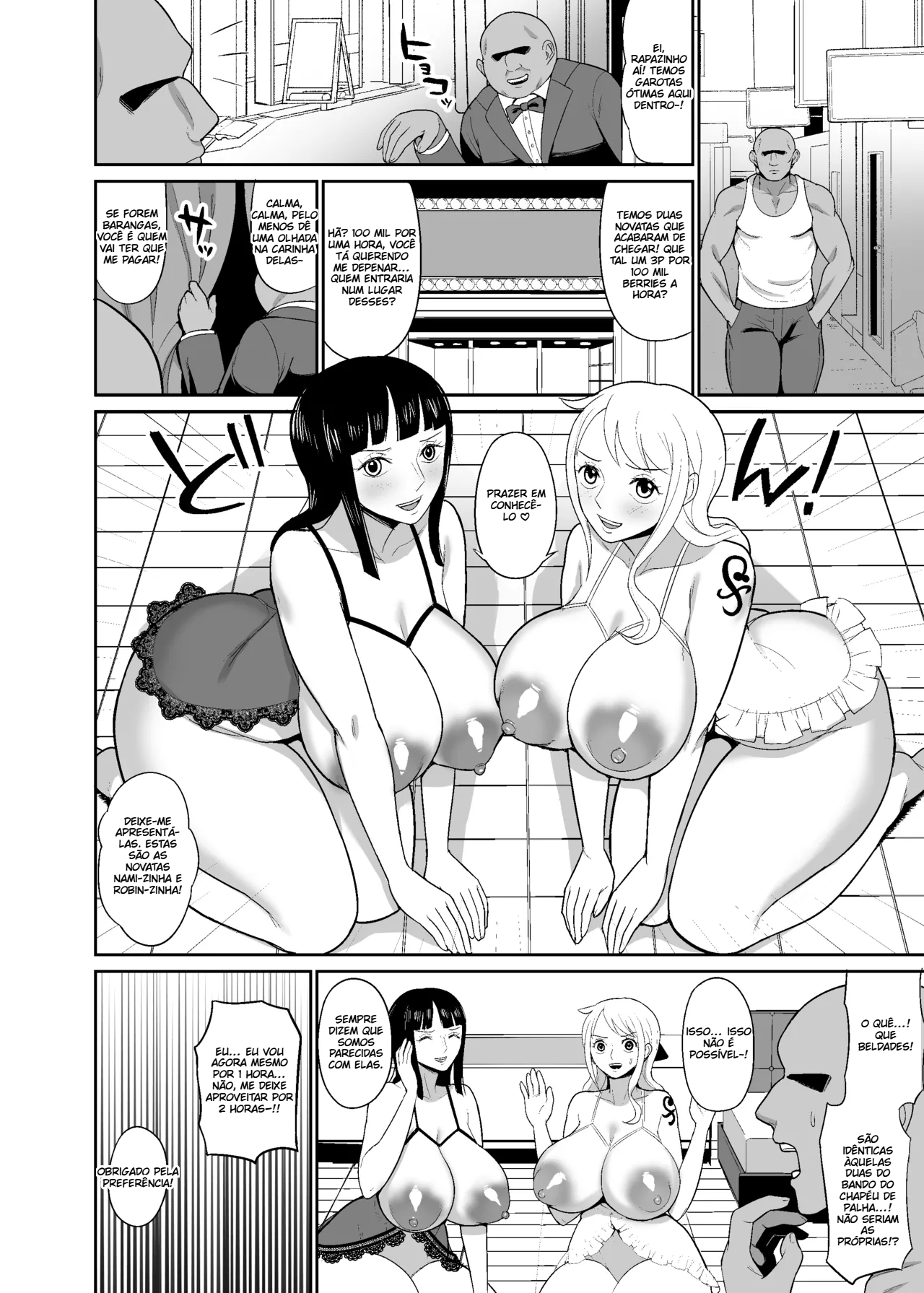 (Hamilton) Ilha do Bordel: Você Não Pode Sair Até Ganhar 100 Milhões de Berries (One Piece) - 6