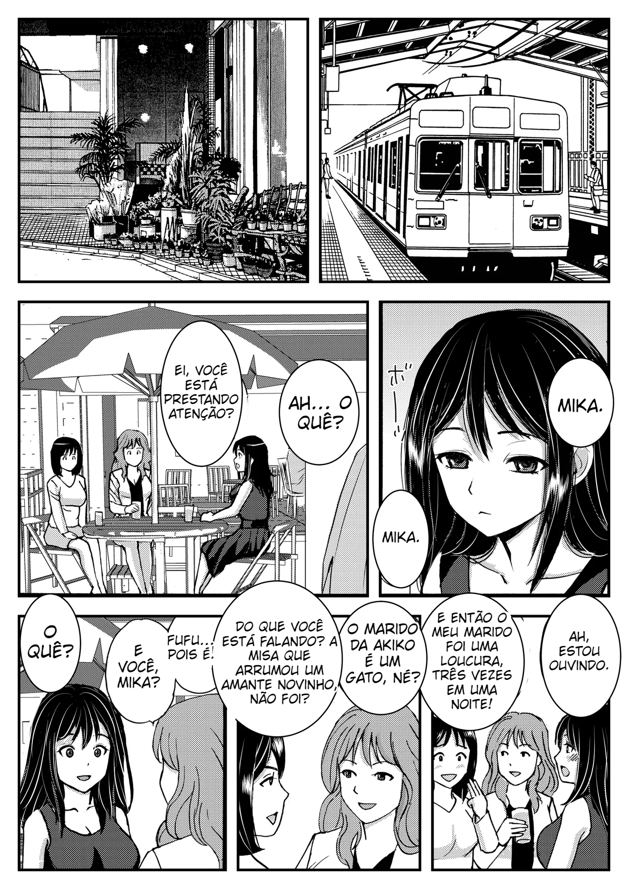 A vadia que me deixou completamente molhado - 6