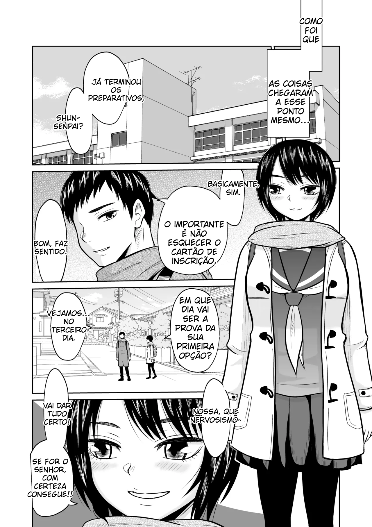 [Oide-kun] Eu só vim a Tóquio para fazer os exames de admissão - 5