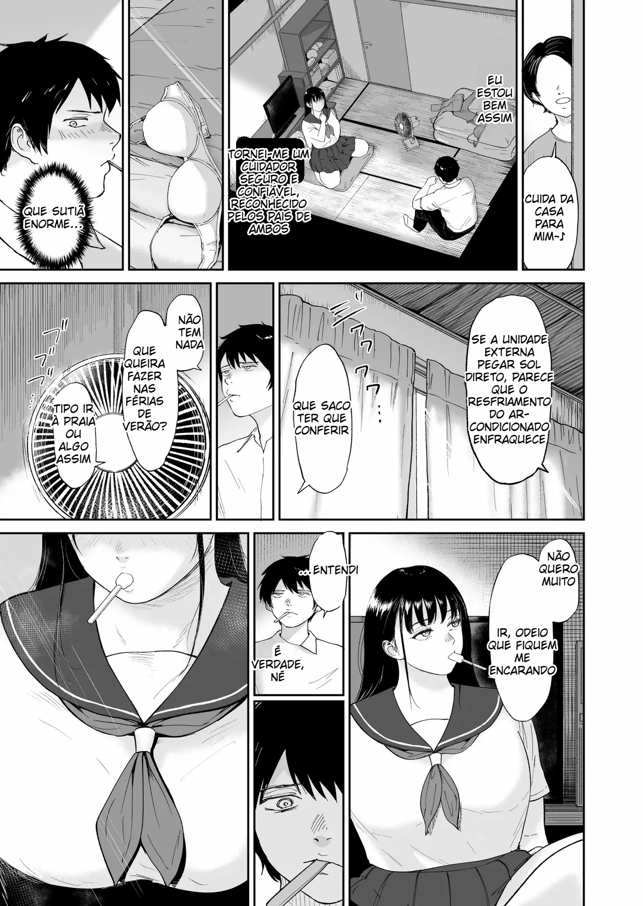 (Bifidus) Férias de verão com minha amiga peituda - 6