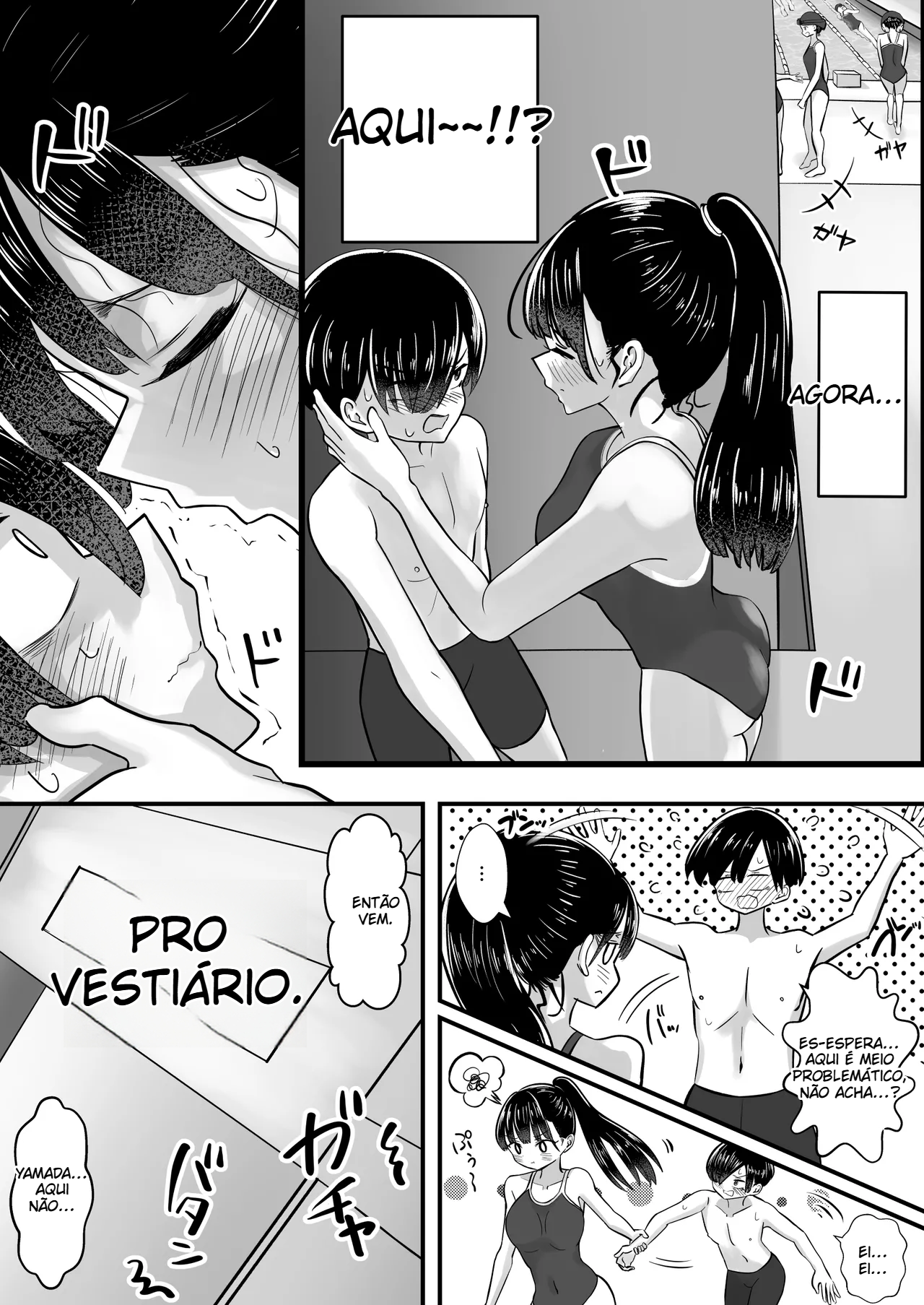 Matei aula de natação pra fazer um sexo gostoso com minha namorada - 7