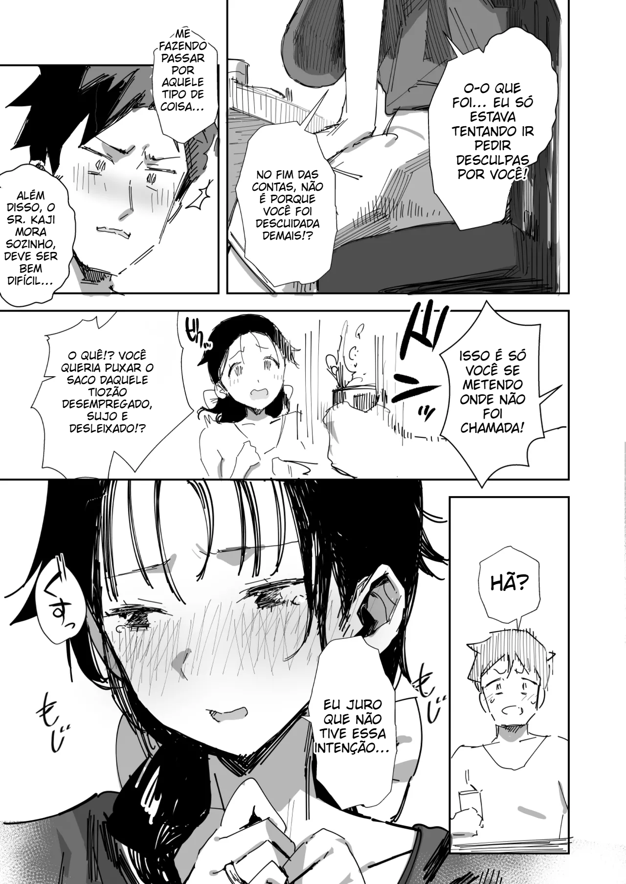 (Onodera) Dona de casa peituda sendo seduzida pelo vizinho - 7