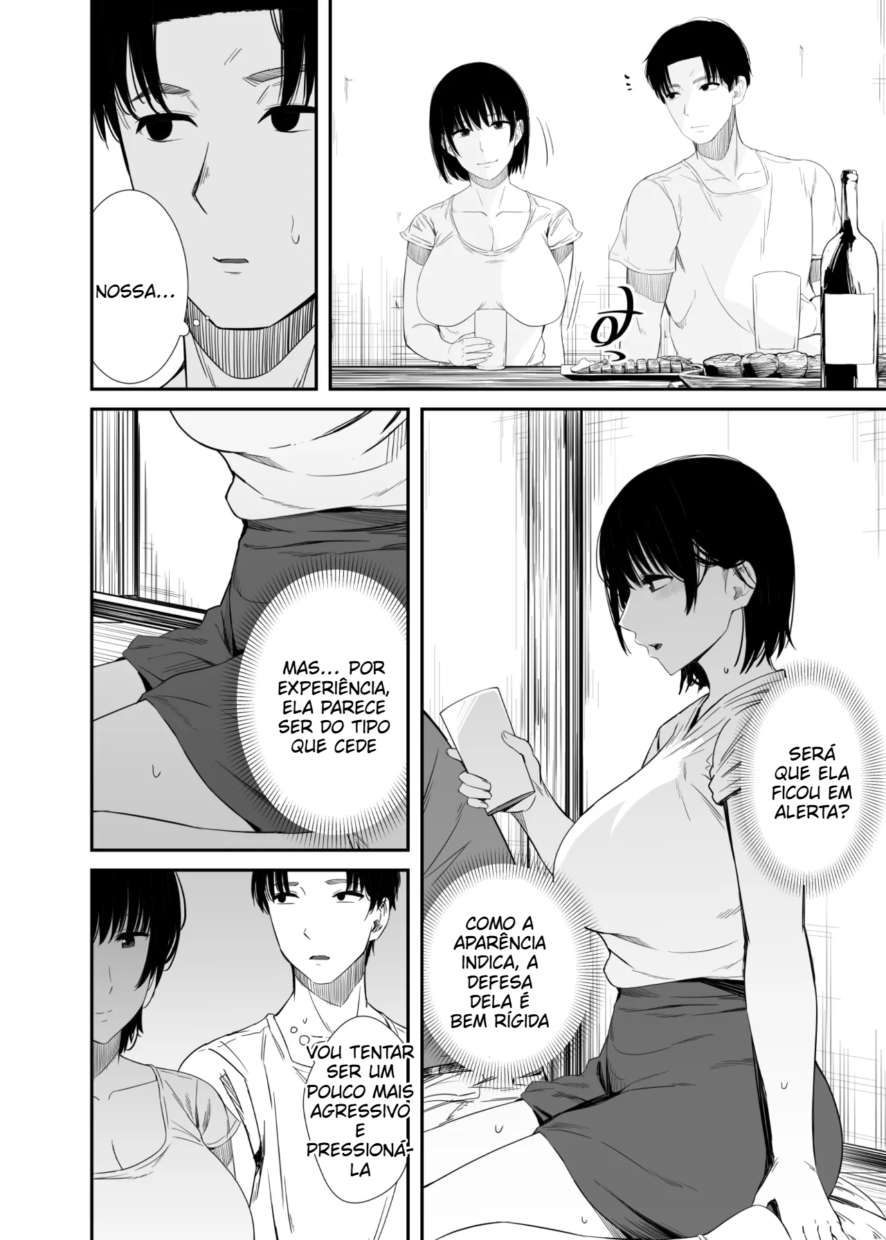 (Uni18) A Esposa insatifeita e o jovem que ela conhece na academia. - 7