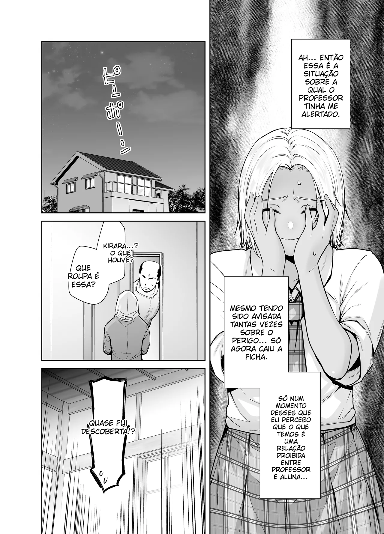 (Kayumidome) Kuro se tornou a empregada doméstica do professor da turma - 7