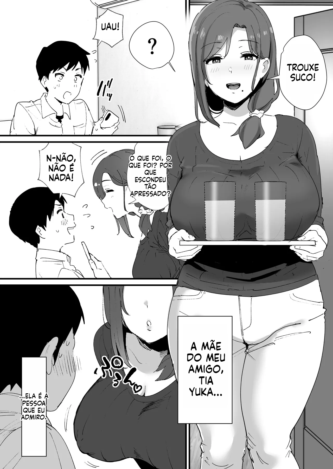 (Shimofuri) A vez em que combinei com a mãe do meu amigo - 3