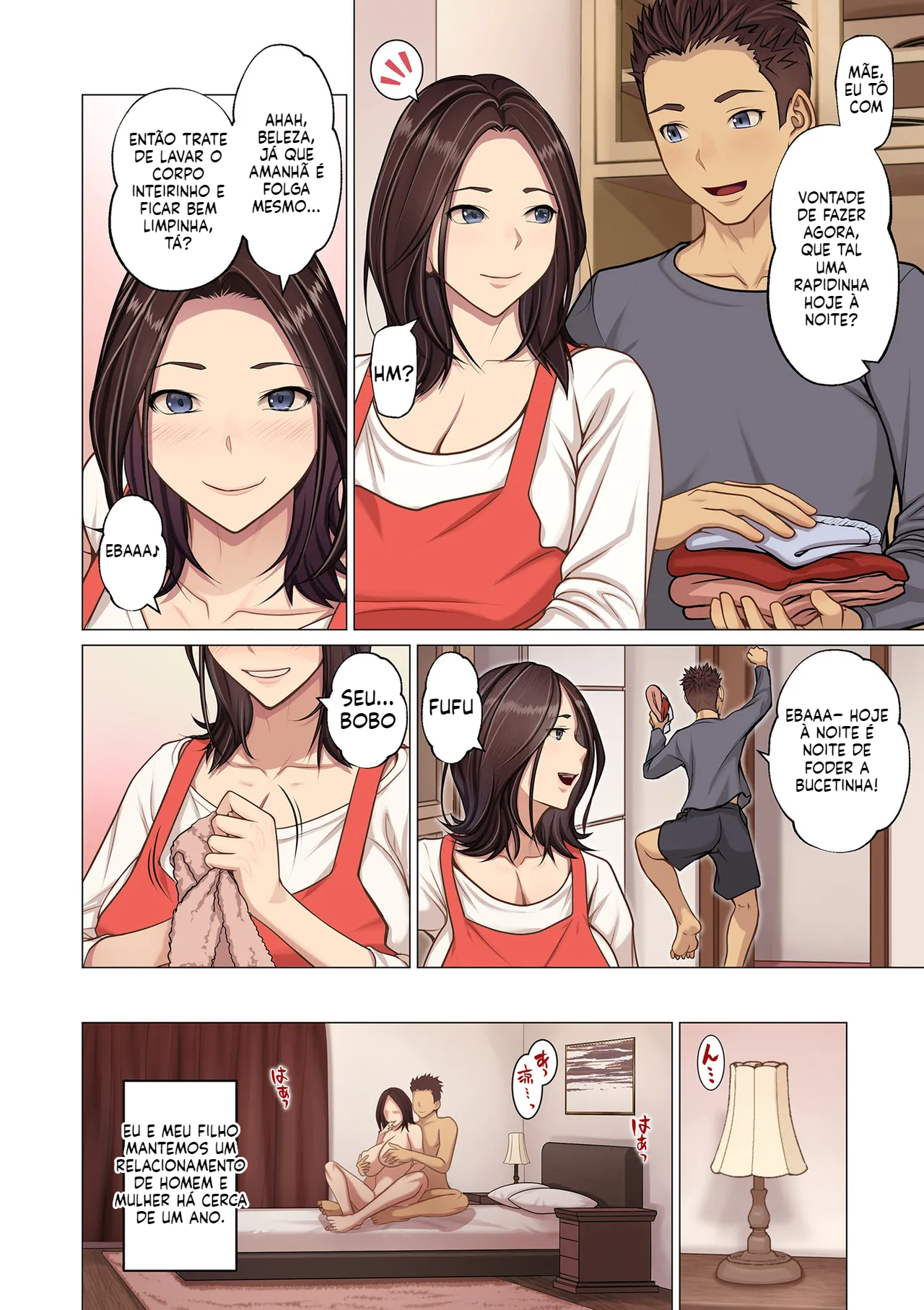[Doujinshi] A Noite em que Parei de Ser a Amante do Meu Filho - 2