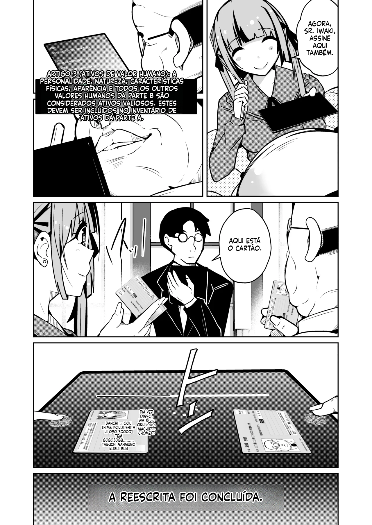 [Doujinshi] Contrato de casamento para se tornar mulher - 3