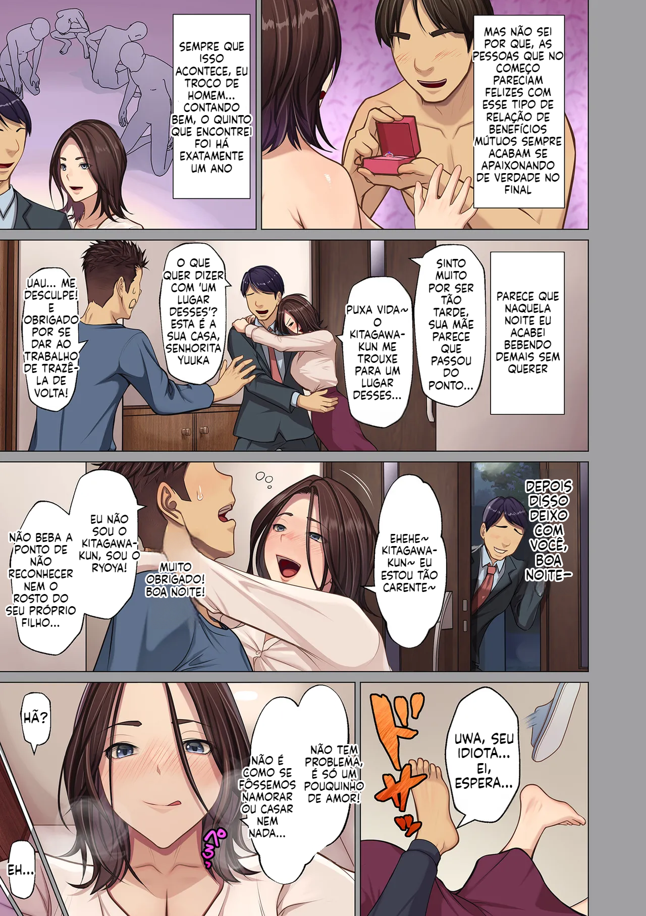 [Doujinshi] A Noite em que Parei de Ser a Amante do Meu Filho - 5