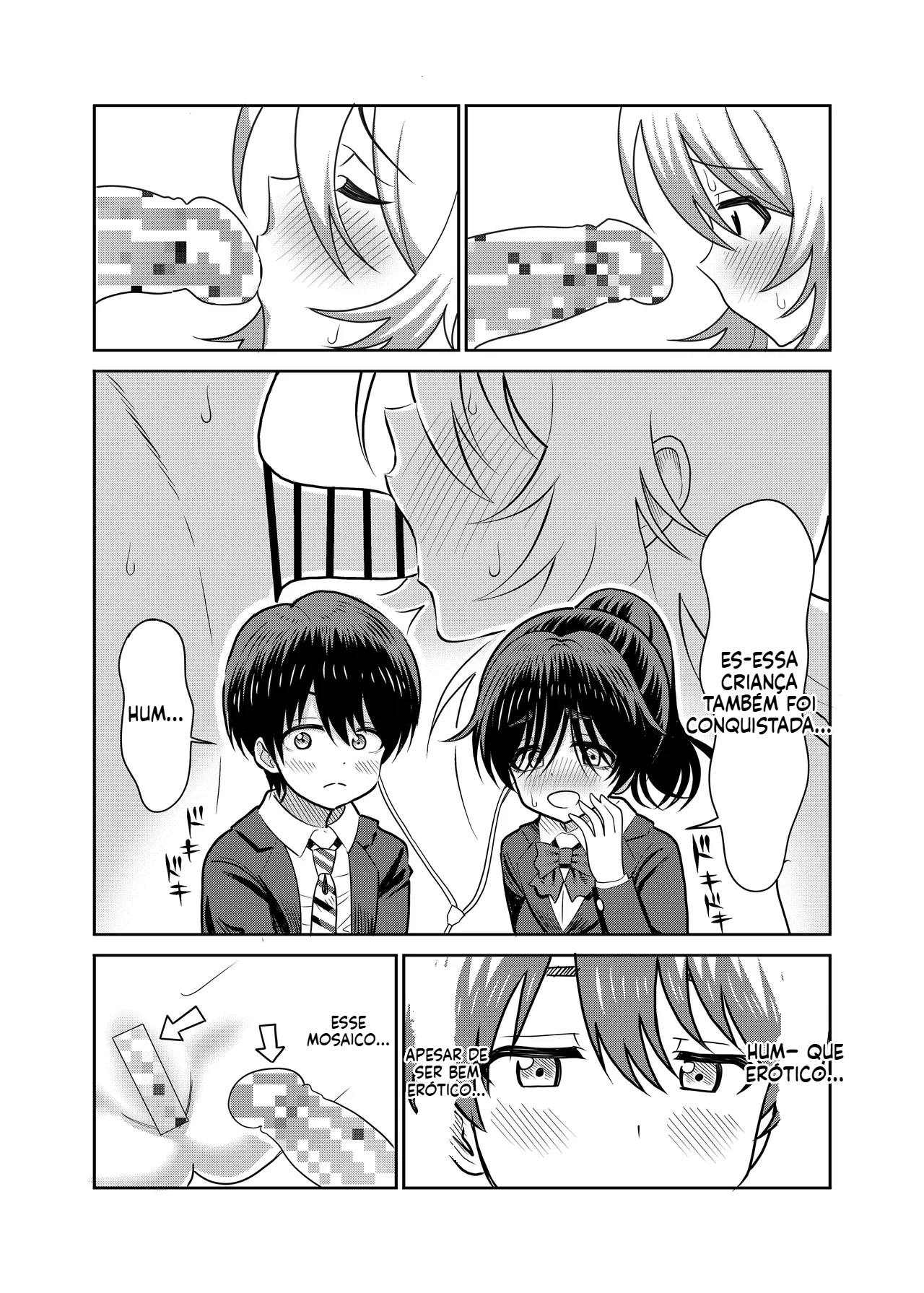 [Doujinshi] Minha vida sexual com um introvertido 1 - 5