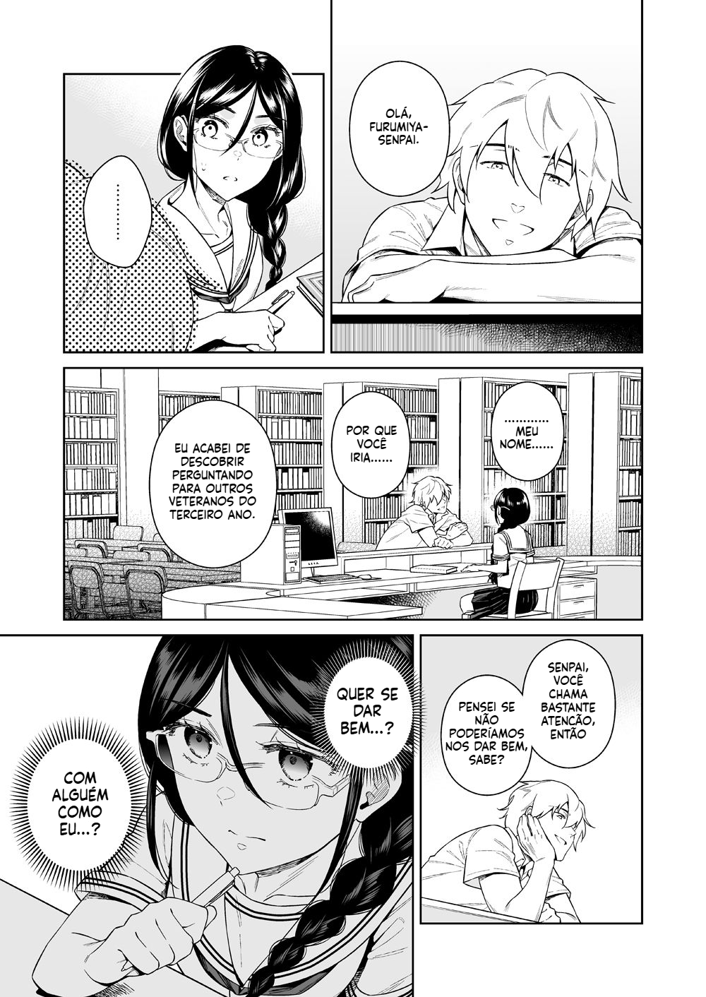 [Doujinshi] Desejos Selvagens na Biblioteca - 6