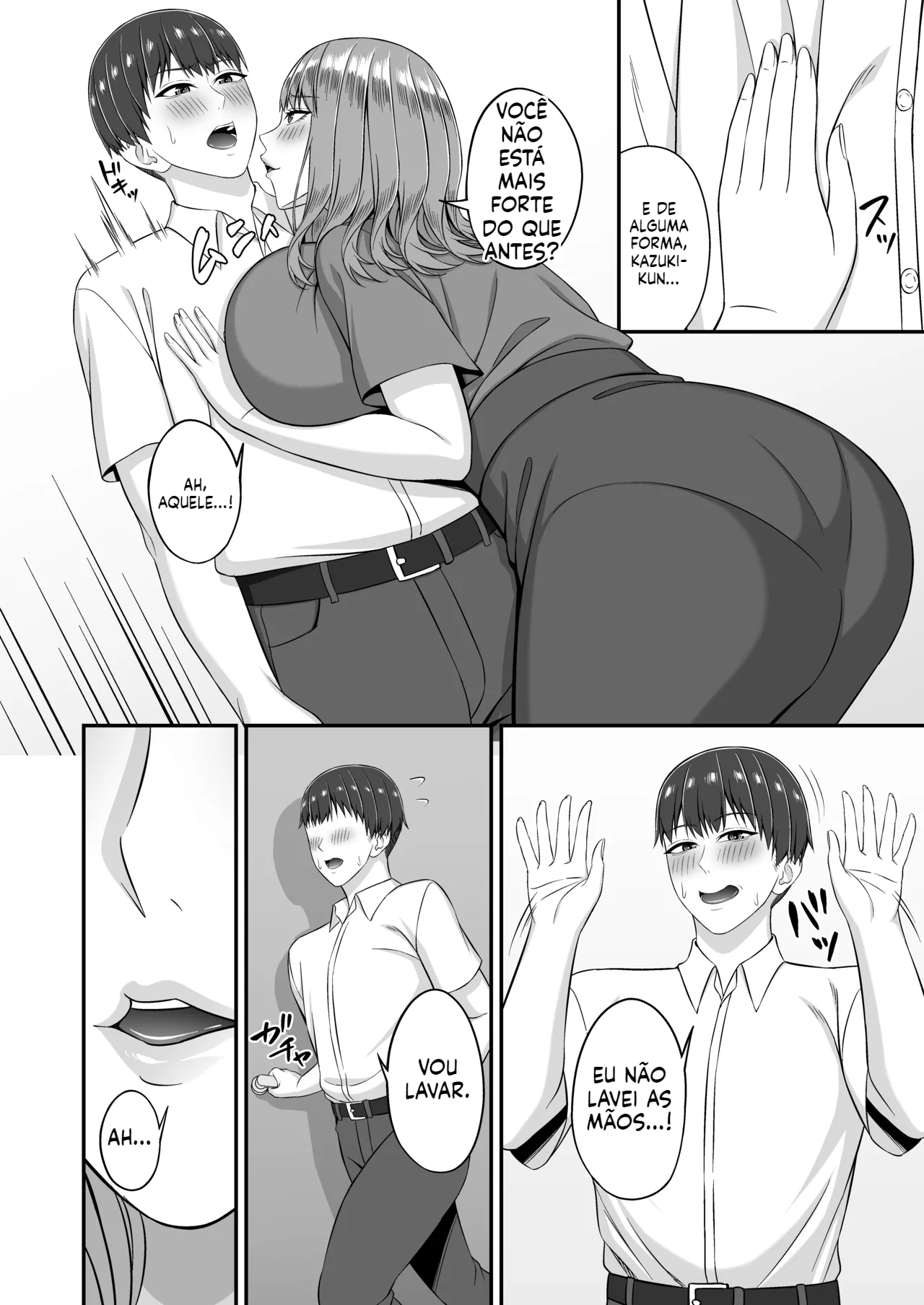 [Doujinshi] Mãe do meu amigo peituda e cheia de desejos - 6