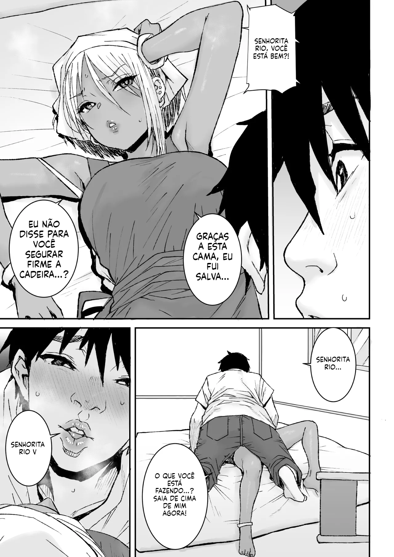 [Doujinshi] Linda gerente negra - 6