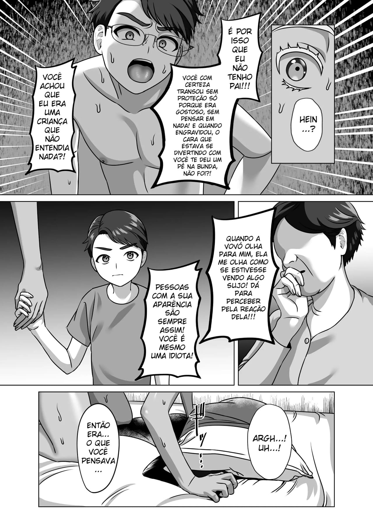 O Filho Que Nutre Os Desejos Sexuais de Sua Mãe Solteira Gyaru - 18