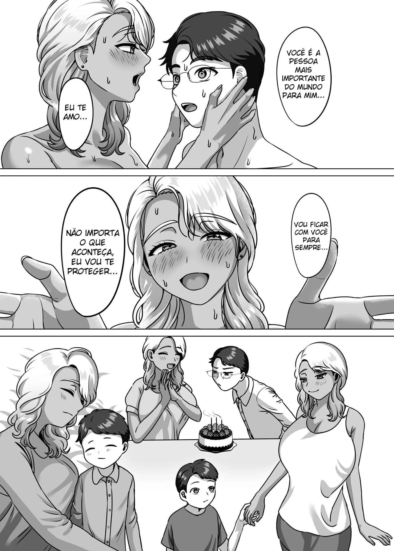 O Filho Que Nutre Os Desejos Sexuais de Sua Mãe Solteira Gyaru - 20