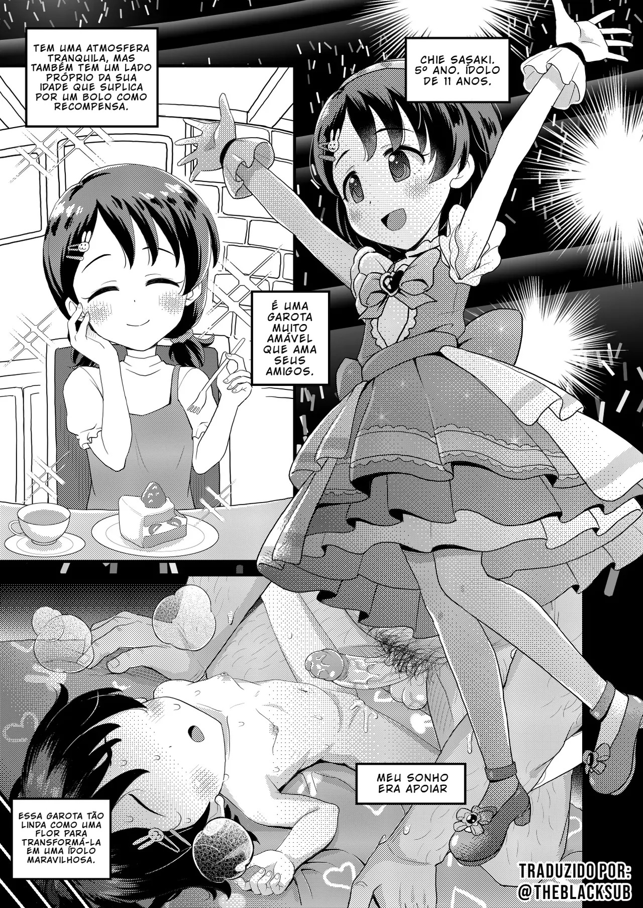 Sasaki Chie 11yo JS Idol no Gachi Koubi (THE IDOLM@STER CINDERELLA GIRLS) [Portuguese-BR] [Decensored] [Digital] - 3