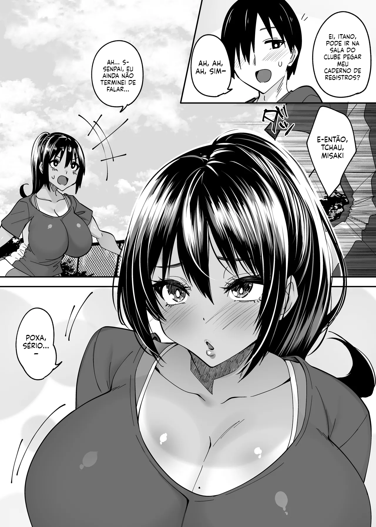 [Doujinshi] Você era apenas uma colega de trabalho - 4