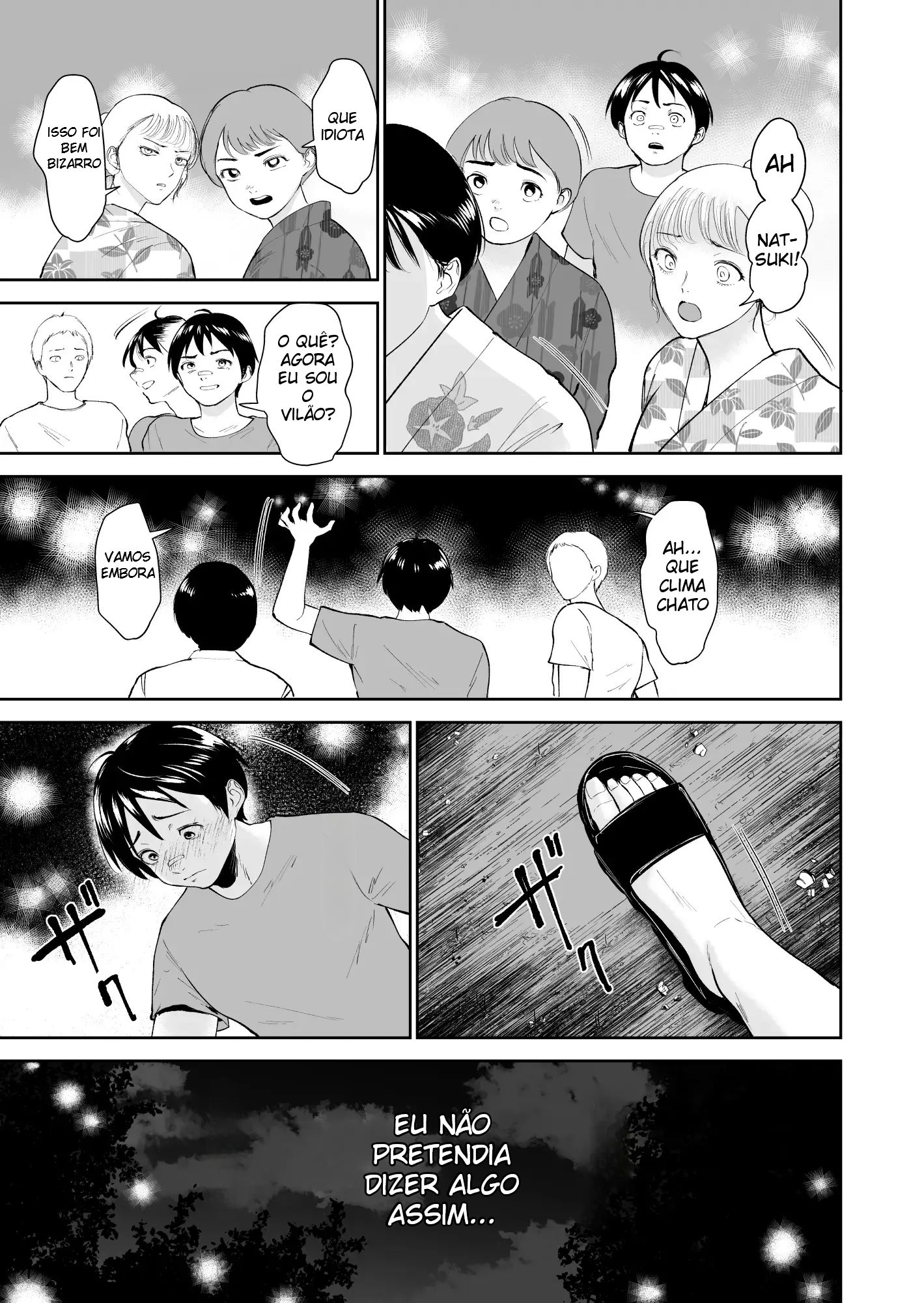 O Verão de Natsuki ~ Minha Amiga de Seios Fartos Foi Transformada Em Mulher Pelas Mãos de Um Adulto Durante o Verão - 12