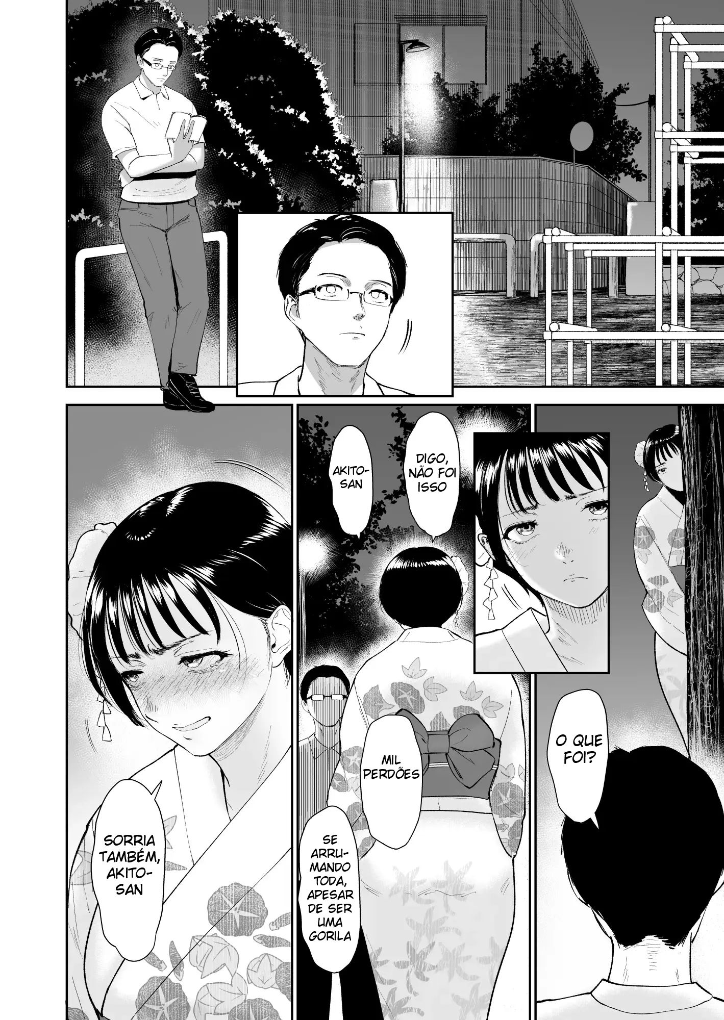 O Verão de Natsuki ~ Minha Amiga de Seios Fartos Foi Transformada Em Mulher Pelas Mãos de Um Adulto Durante o Verão - 13