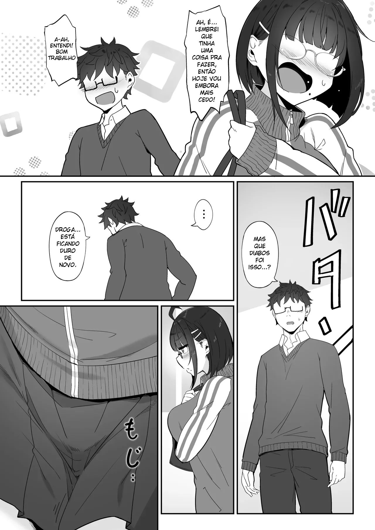 A História de Quando Emprestei Um Mangá para a Minha Kouhai Otaku e Ela Me Masturbou - 16