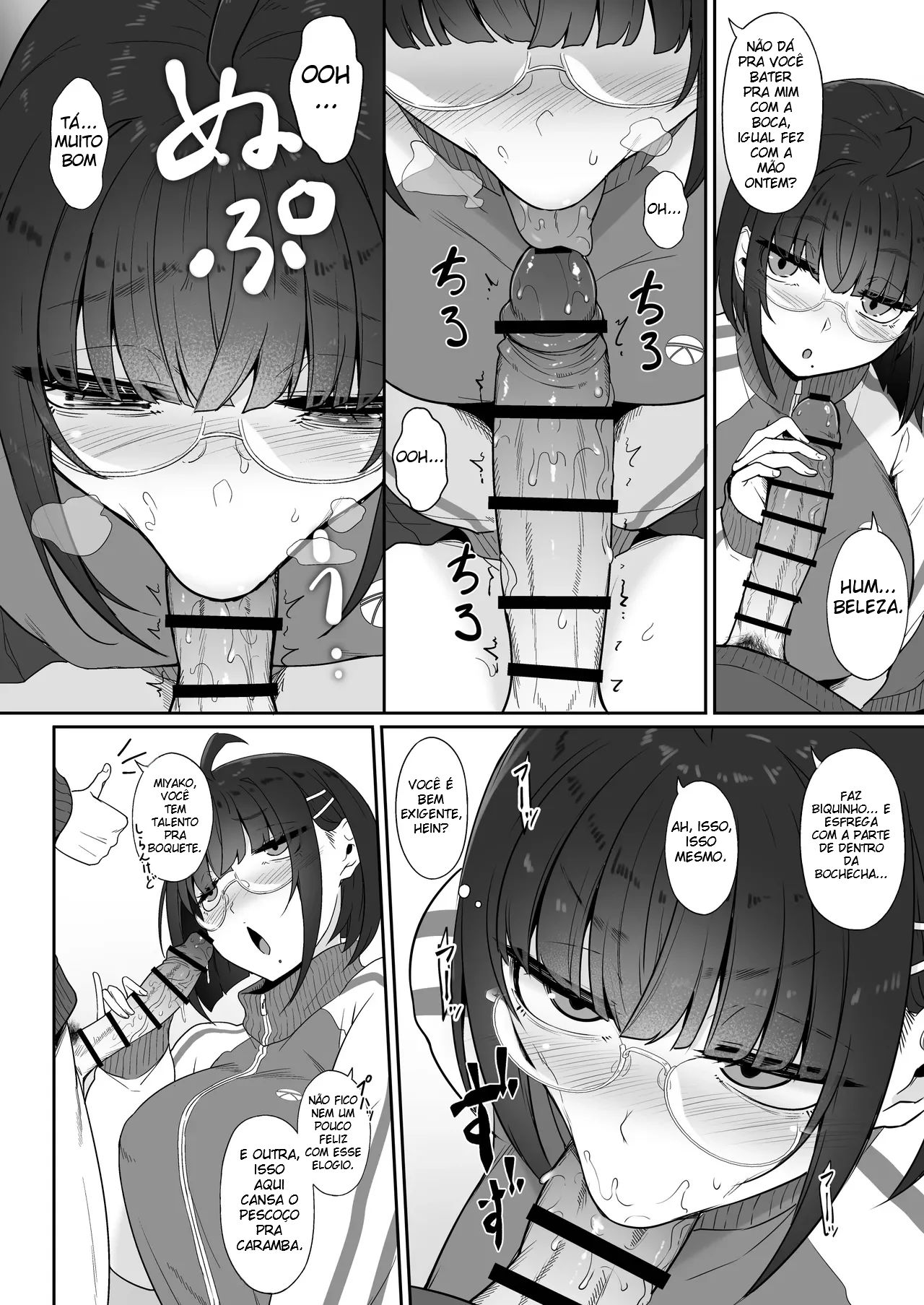A História de Quando Emprestei Um Mangá para a Minha Kouhai Otaku e Ela Me Masturbou - 23