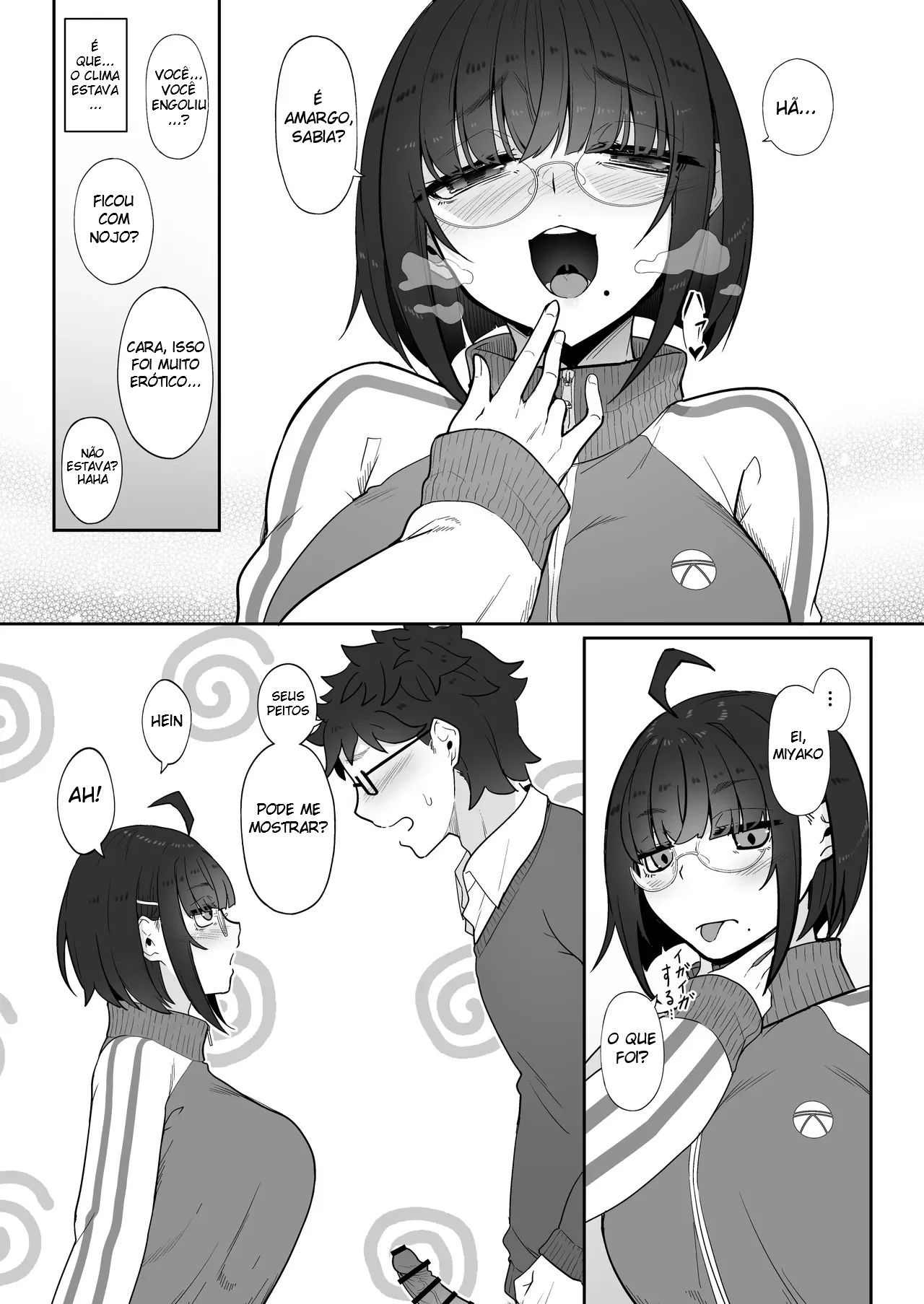 A História de Quando Emprestei Um Mangá para a Minha Kouhai Otaku e Ela Me Masturbou - 27