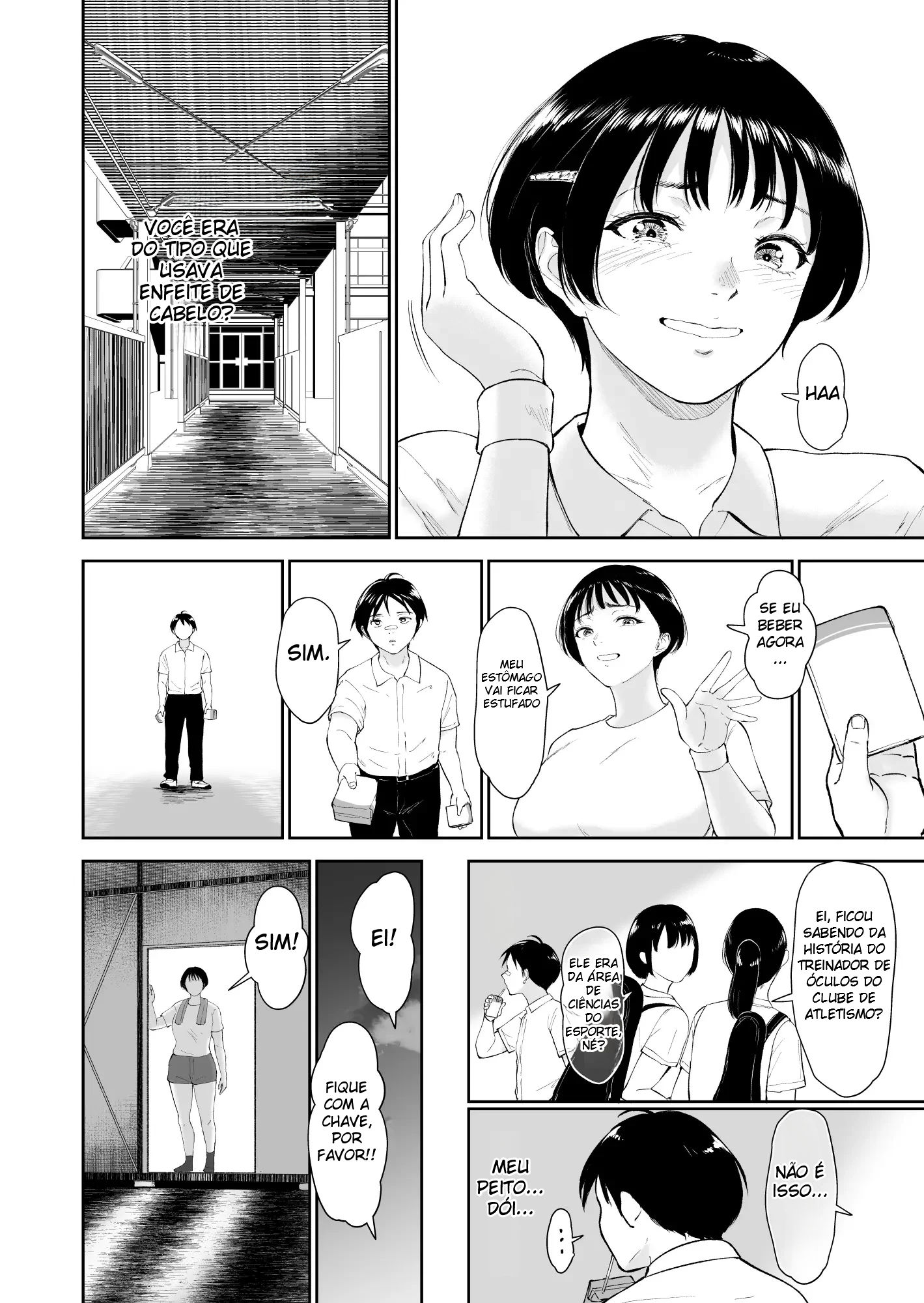 O Verão de Natsuki ~ Minha Amiga de Seios Fartos Foi Transformada Em Mulher Pelas Mãos de Um Adulto Durante o Verão - 35