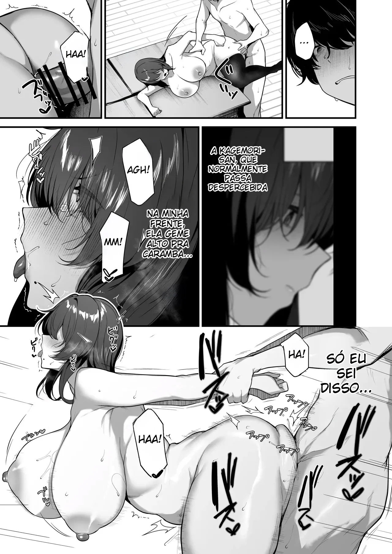 Eu Sou o Único Que Sabe Que a Kagemori-san, Uma Introvertida Solitária, é na Verdade Uma Superpervertida Tímida - 56