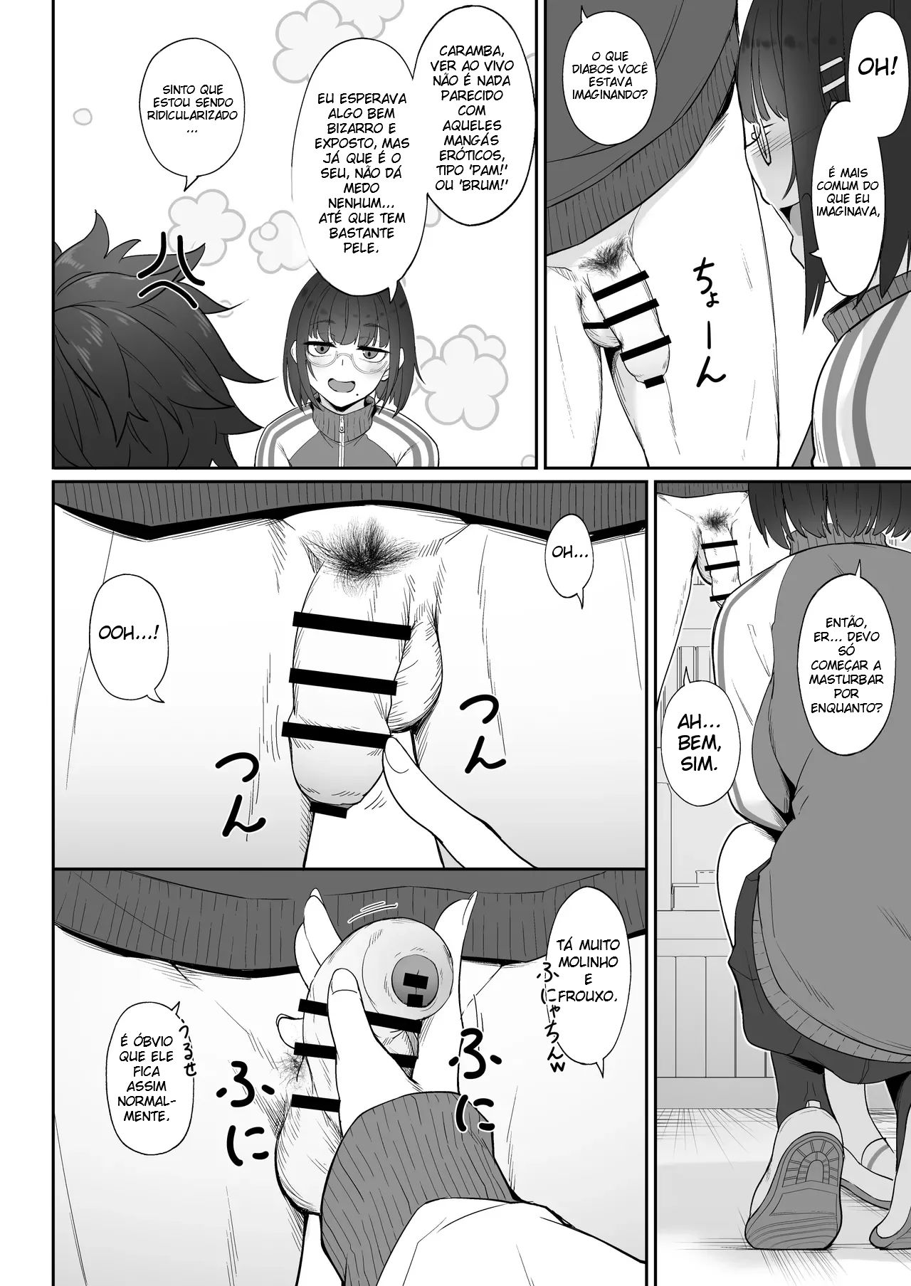 A História de Quando Emprestei Um Mangá para a Minha Kouhai Otaku e Ela Me Masturbou - 9