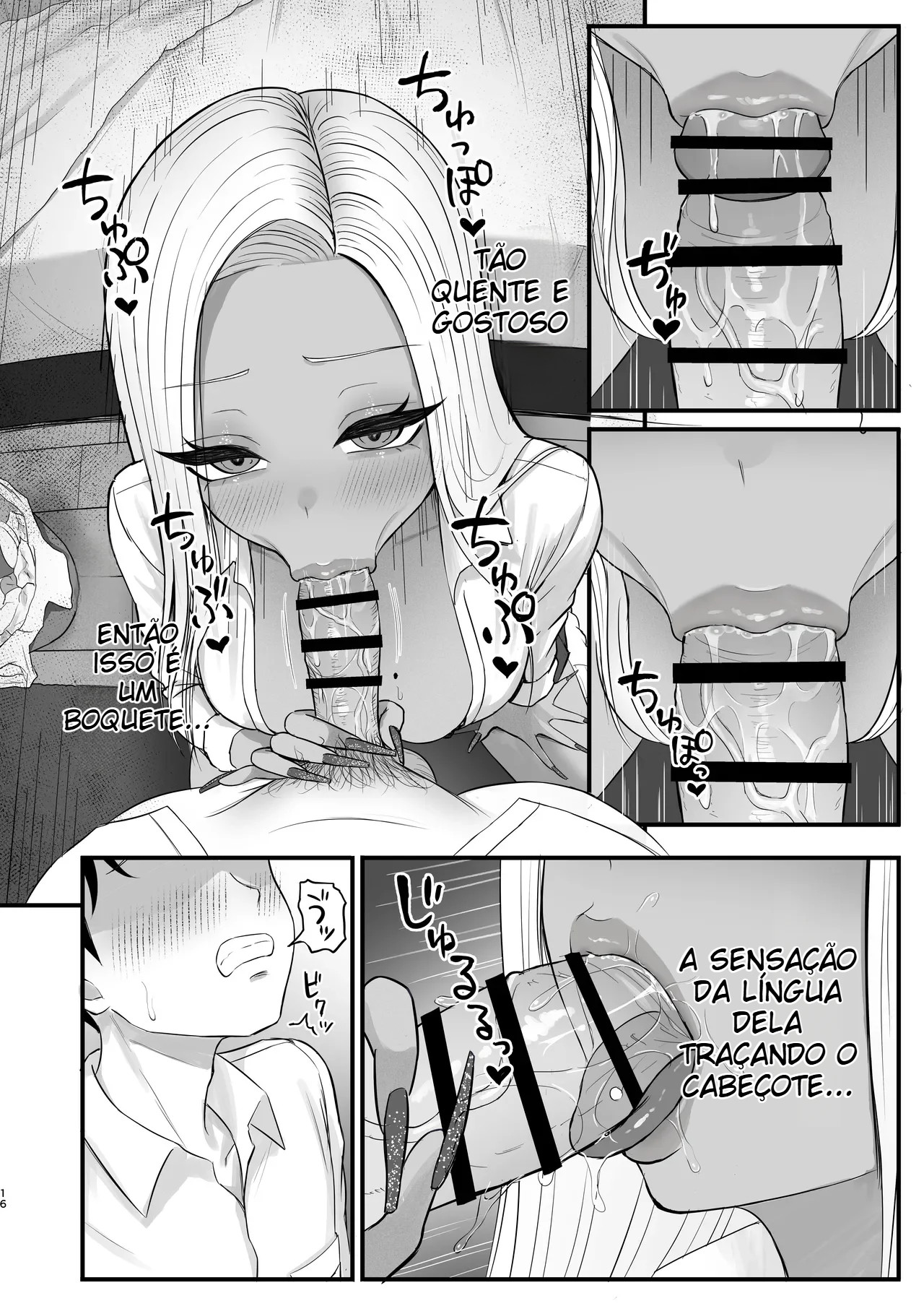 Minha Amiga Gyaru Que No Fundo Cede Fácil à Insistência - 13
