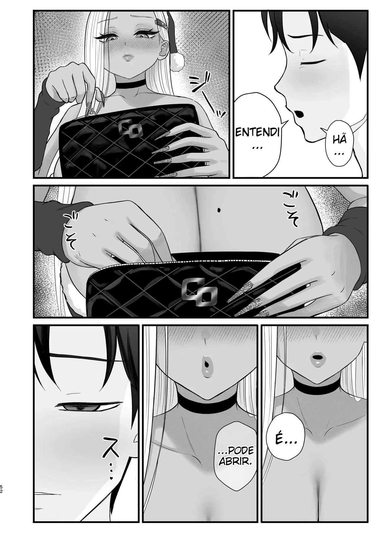 Minha Amiga Gyaru Que No Fundo Cede Fácil à Insistência - 49