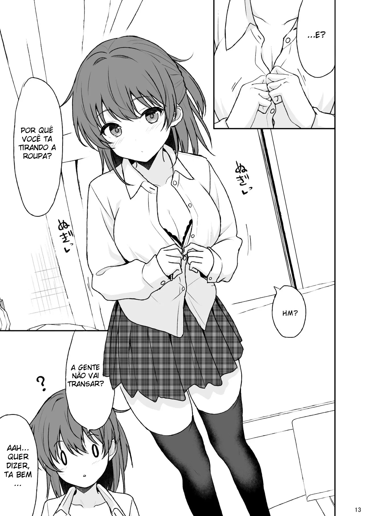 Treinando Minha Kouhai Avoada para Virar Uma Pervertida Viciada Em Orgasmos Internos - 12