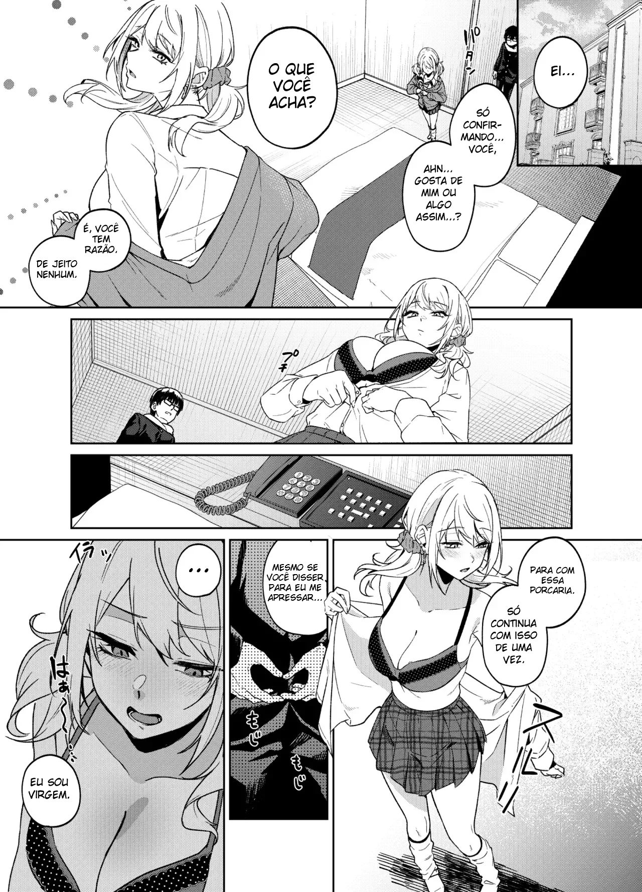A Gyaru Desocupada Não Gosta Muito de Mim - 28
