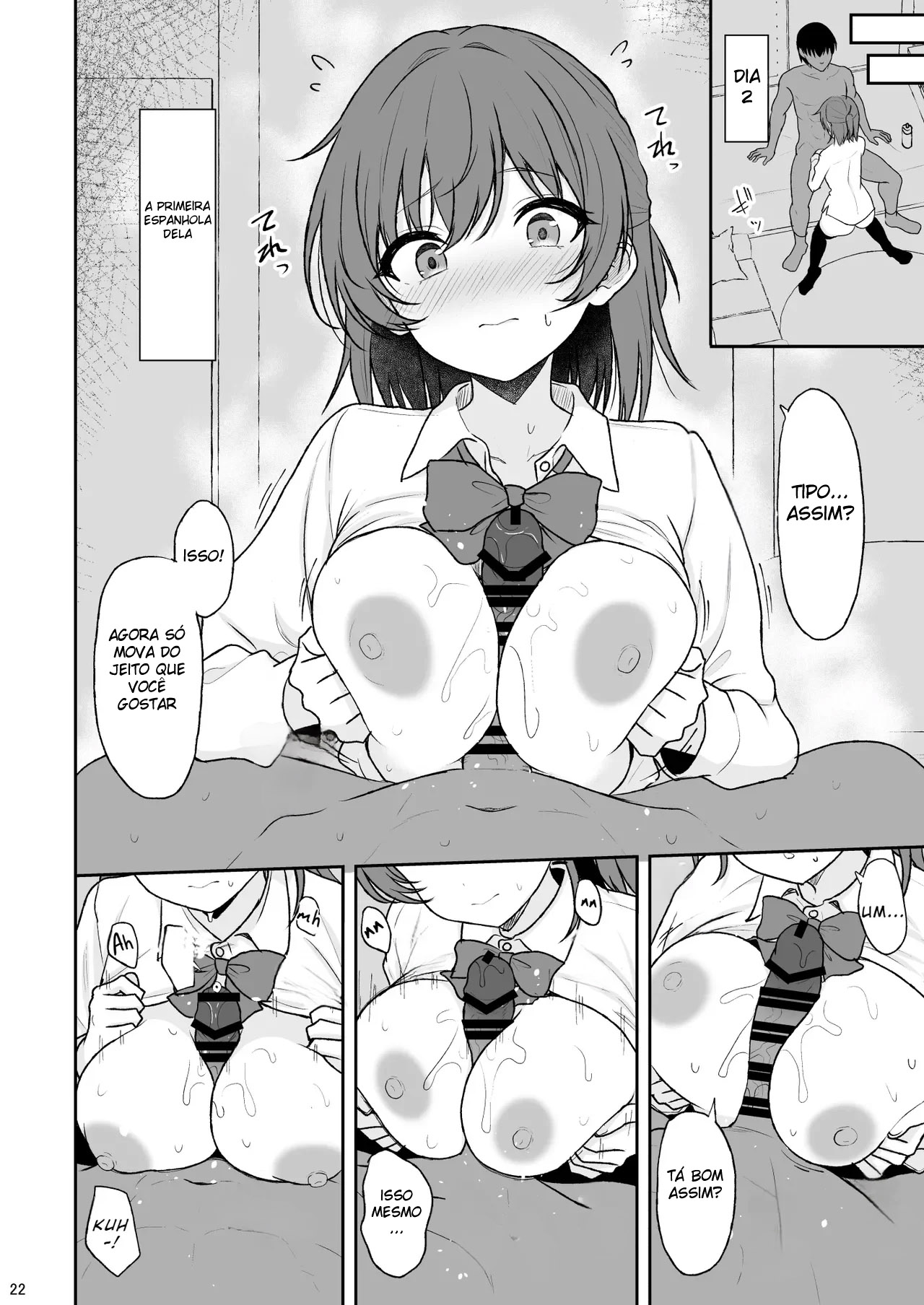 Treinando Minha Kouhai Avoada para Virar Uma Pervertida Viciada Em Orgasmos Internos - 21