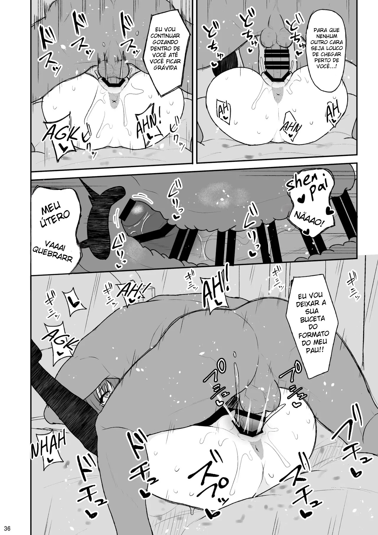 Treinando Minha Kouhai Avoada para Virar Uma Pervertida Viciada Em Orgasmos Internos - 35