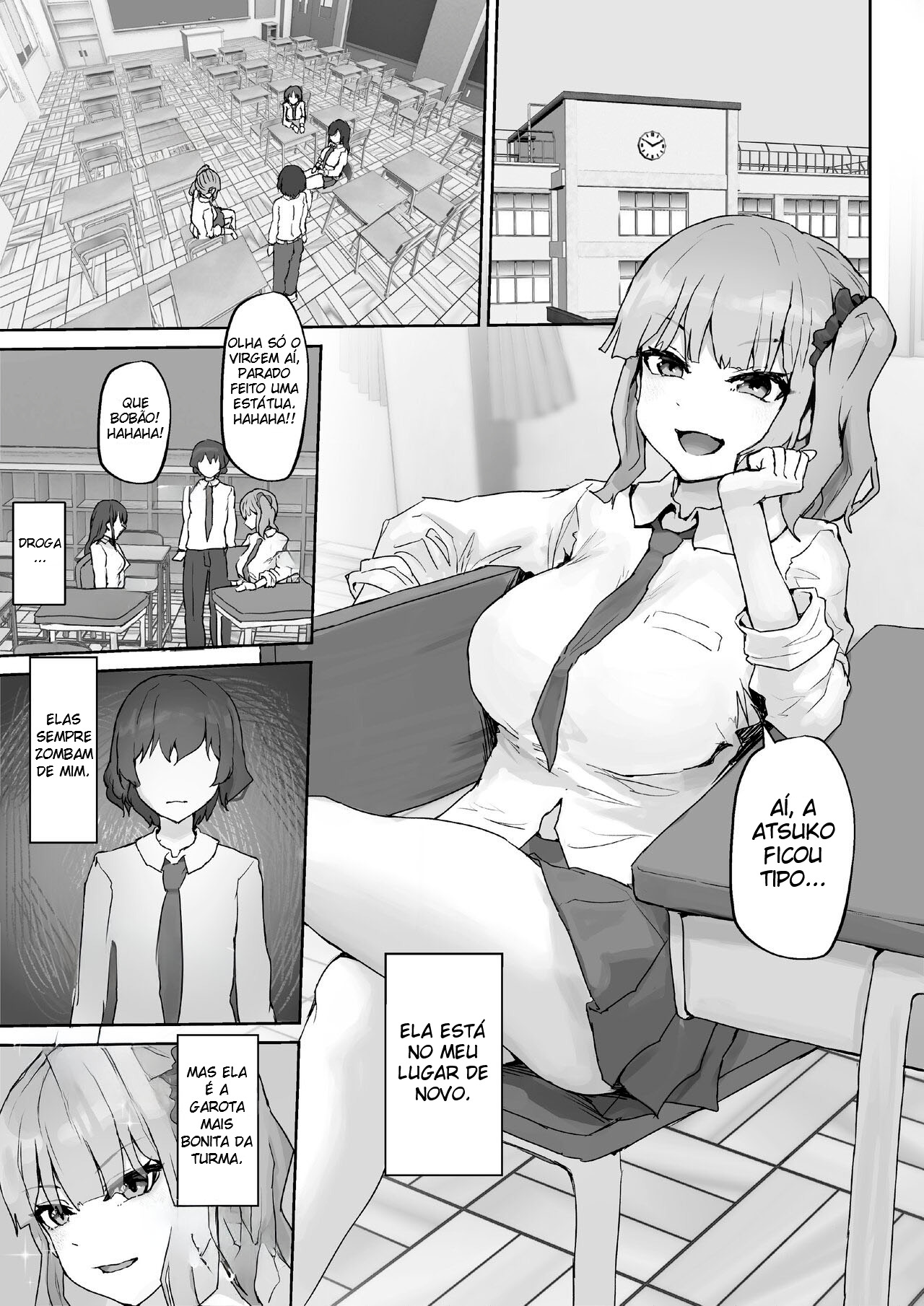 A Gyaru de Seios Fartos é Viciada em Pau Grande ~ Devorando o Introvertido Bem-Dotado ~ - 2