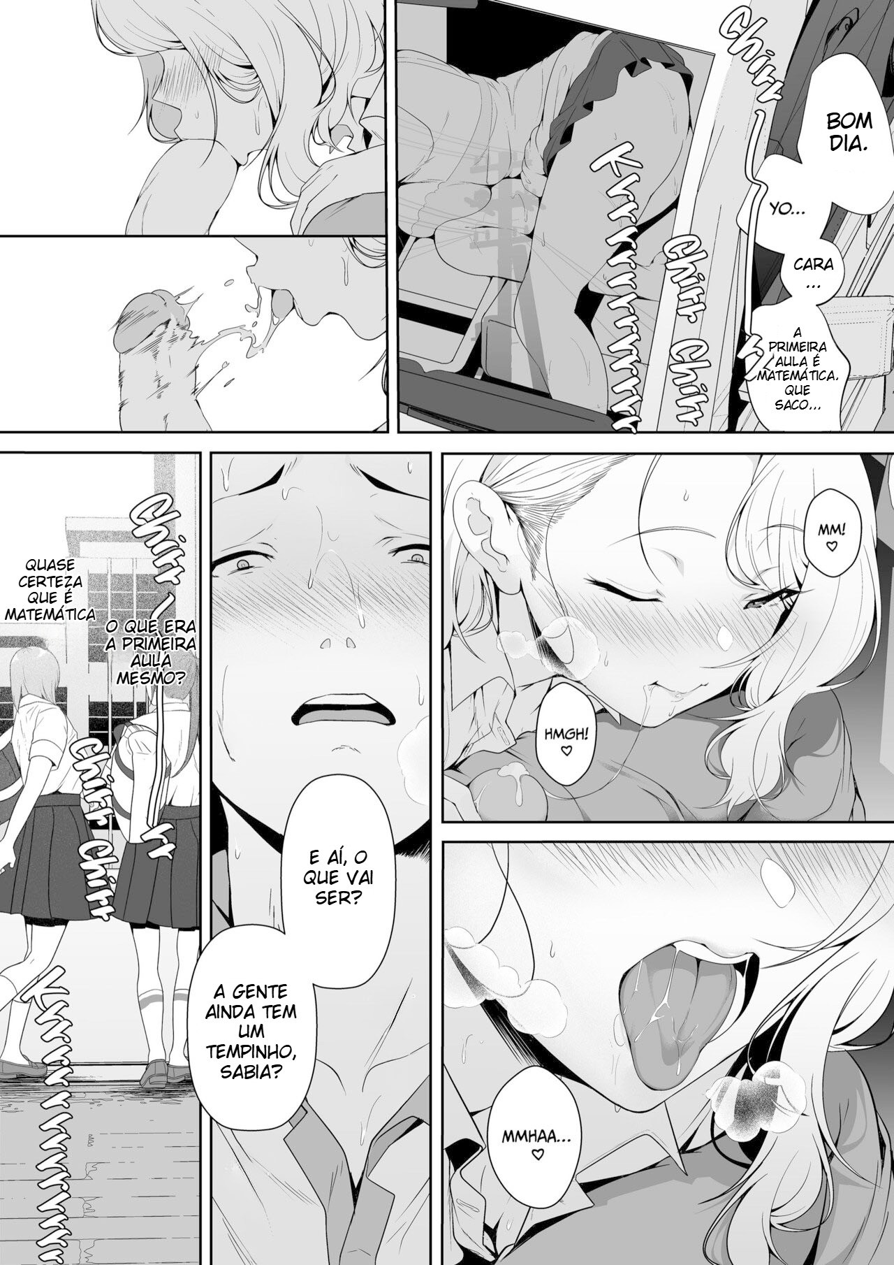 Mandando Ver Com Um Harém de Gyarus - 4