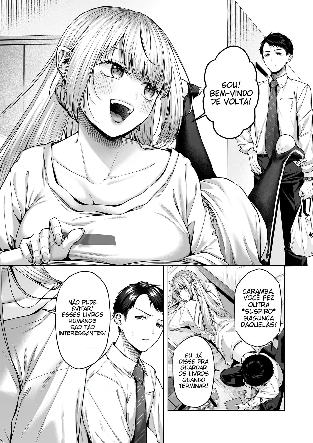 Melhorando Minha Relação Com A Succubus Peituda - 4